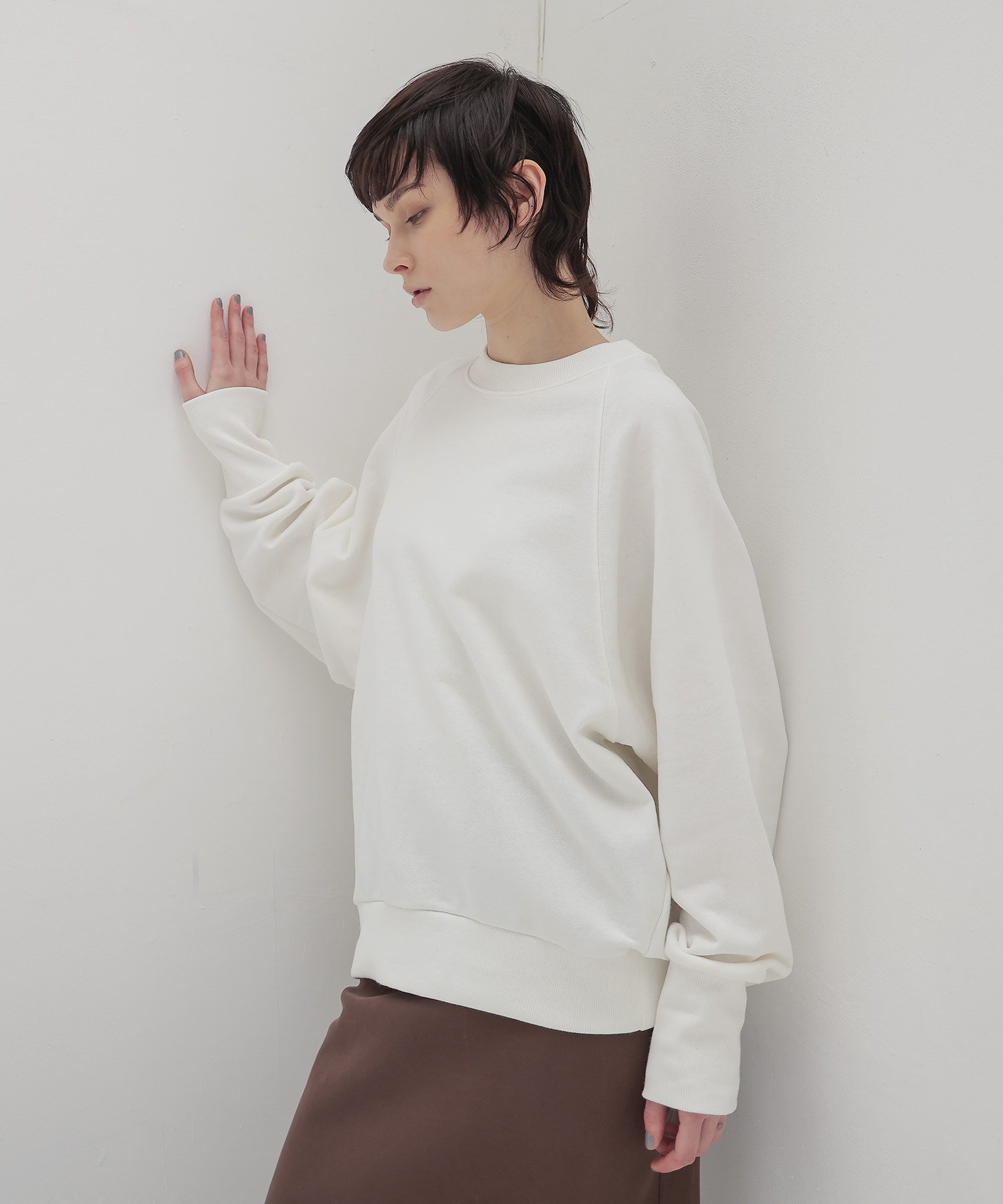 ＜Sugar Rose＞zip 2way sweat pull