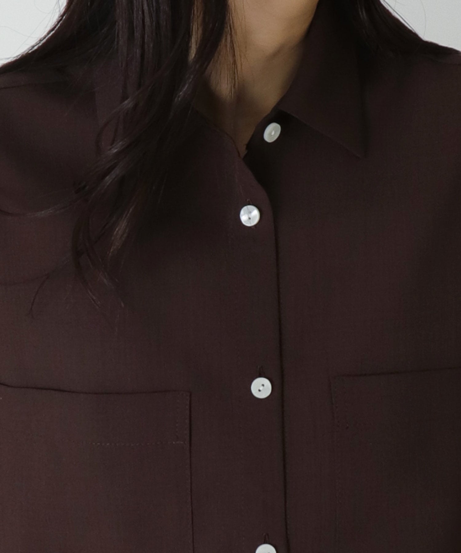 ＜B7＞dry vintage side string blouse
