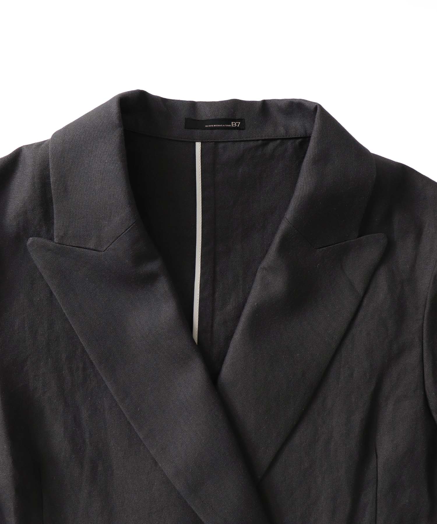＜B7＞big linen  double jacket