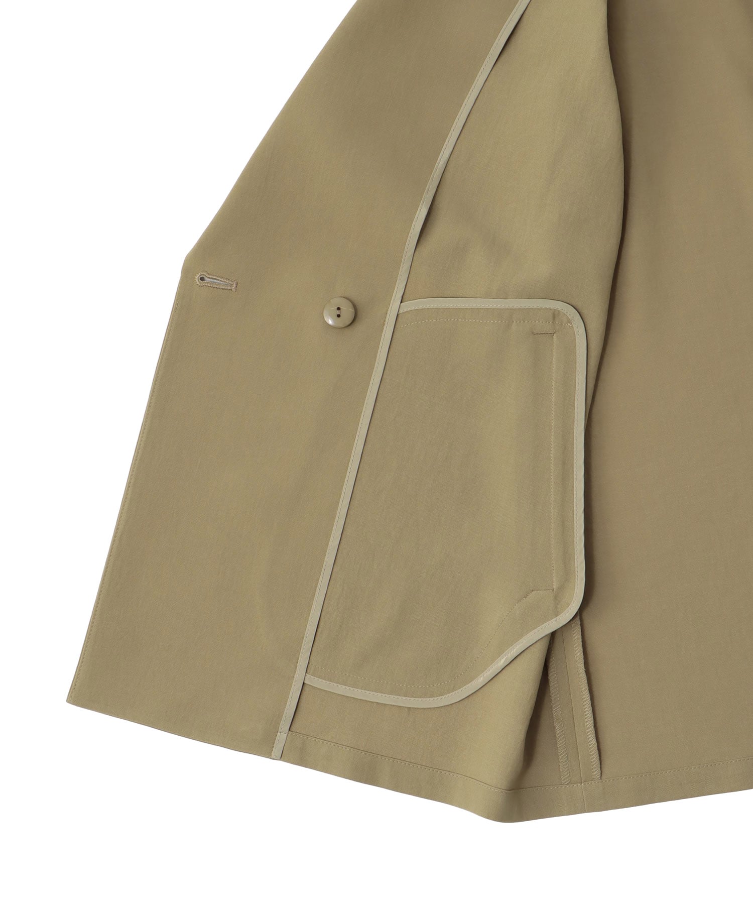 ＜B7＞twill half sleeve w jacket