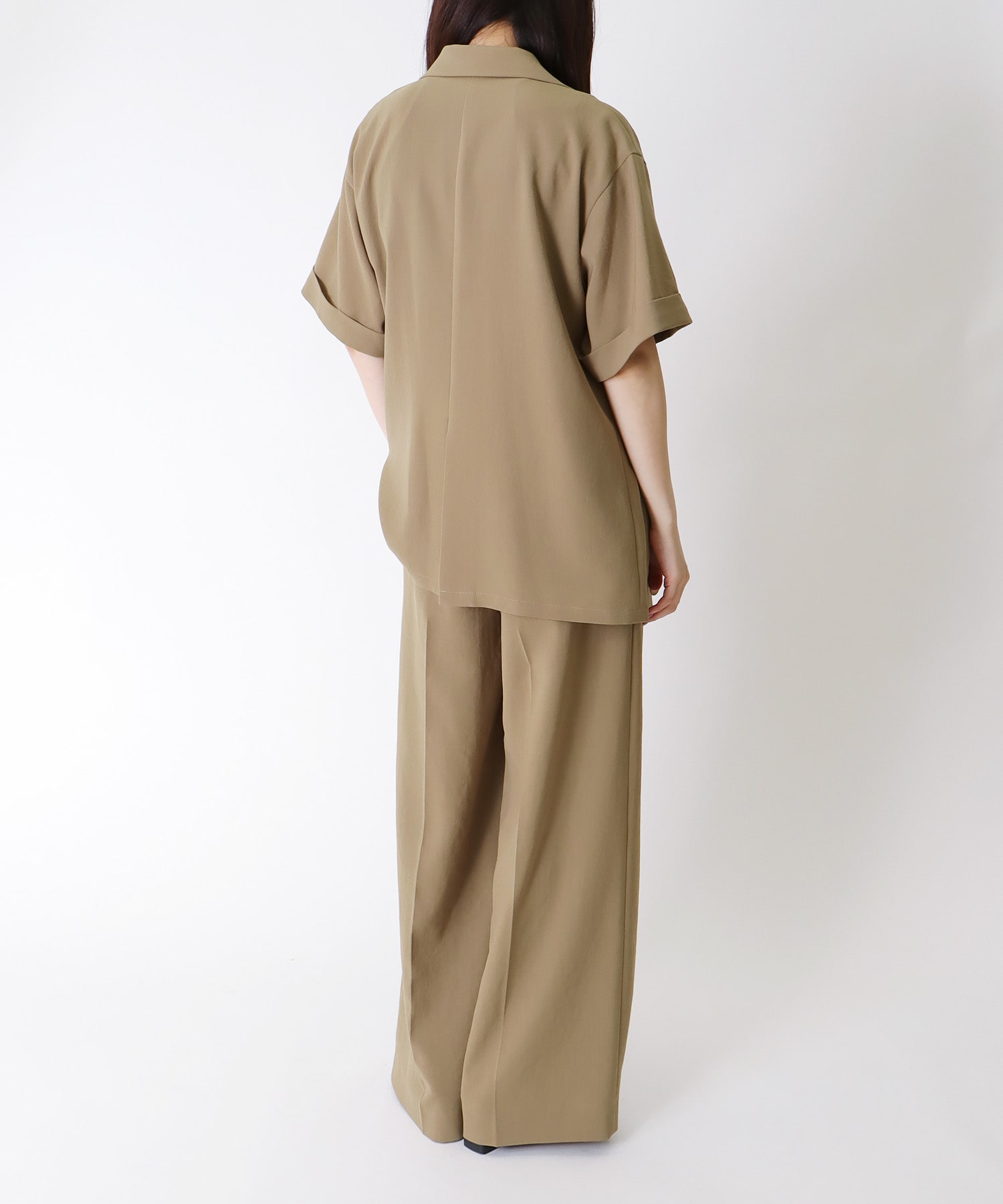 ＜B7＞twill half sleeve w jacket