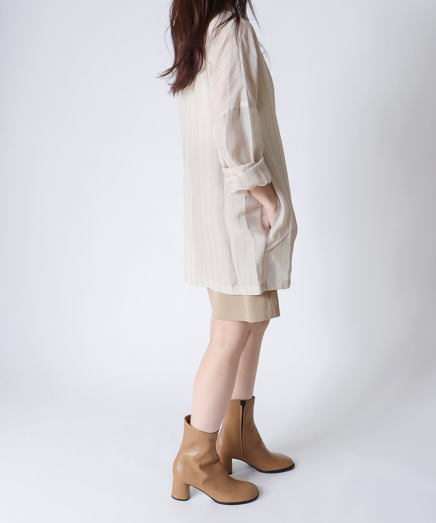 ＜B7＞cupra stripe jacket