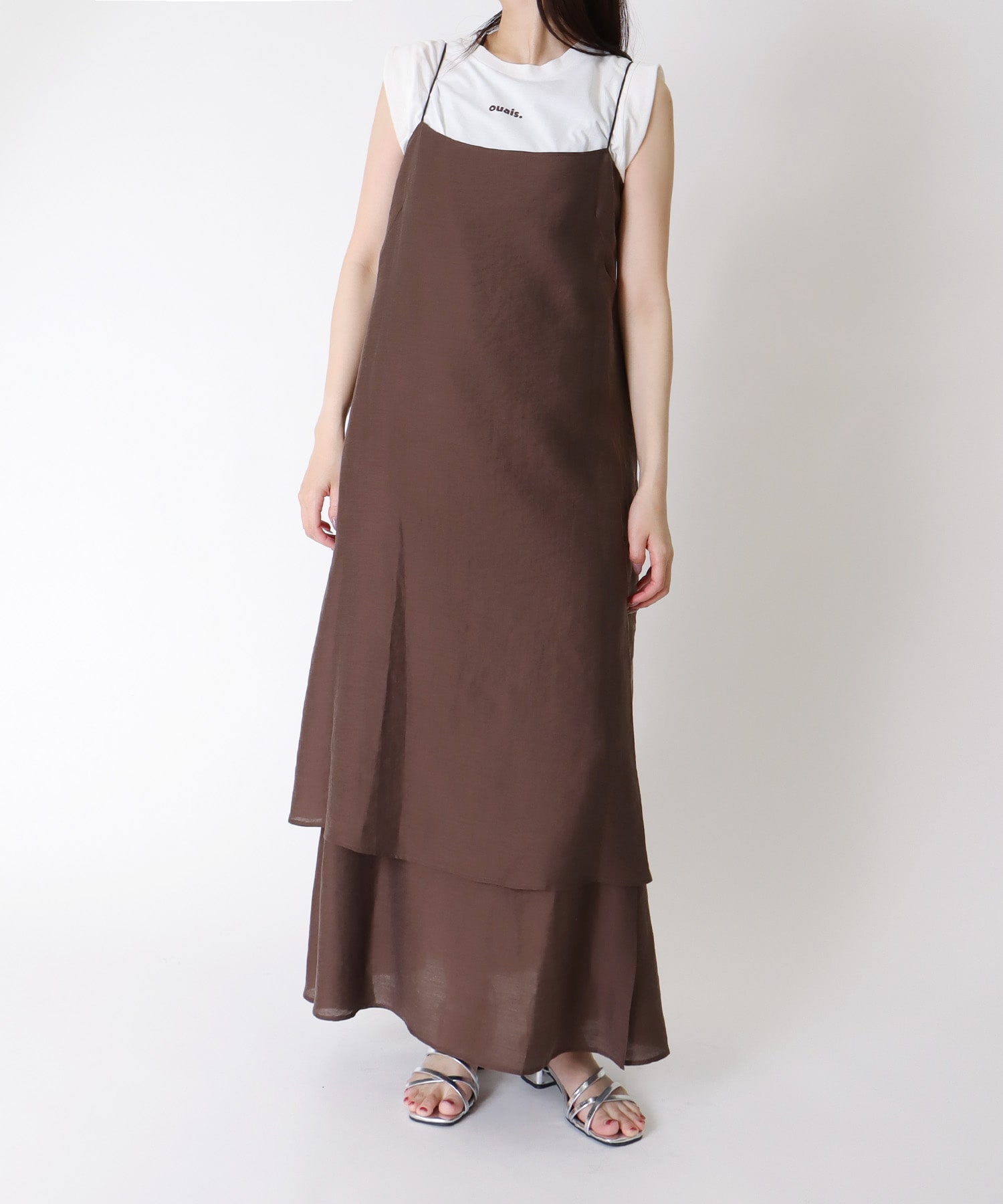 ＜B7＞camisole jumper dress