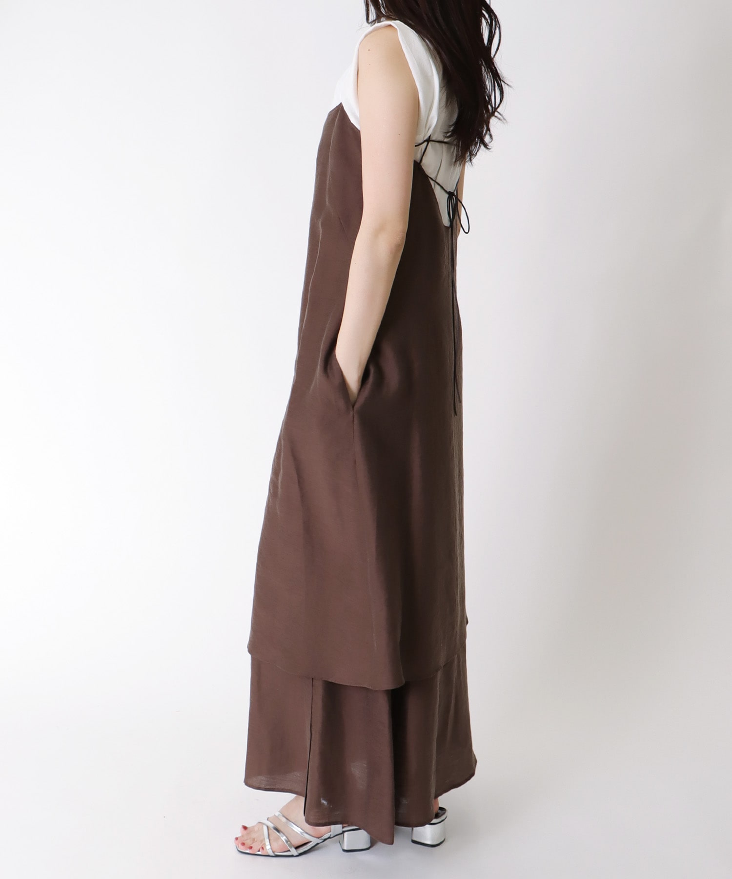 ＜B7＞camisole jumper dress