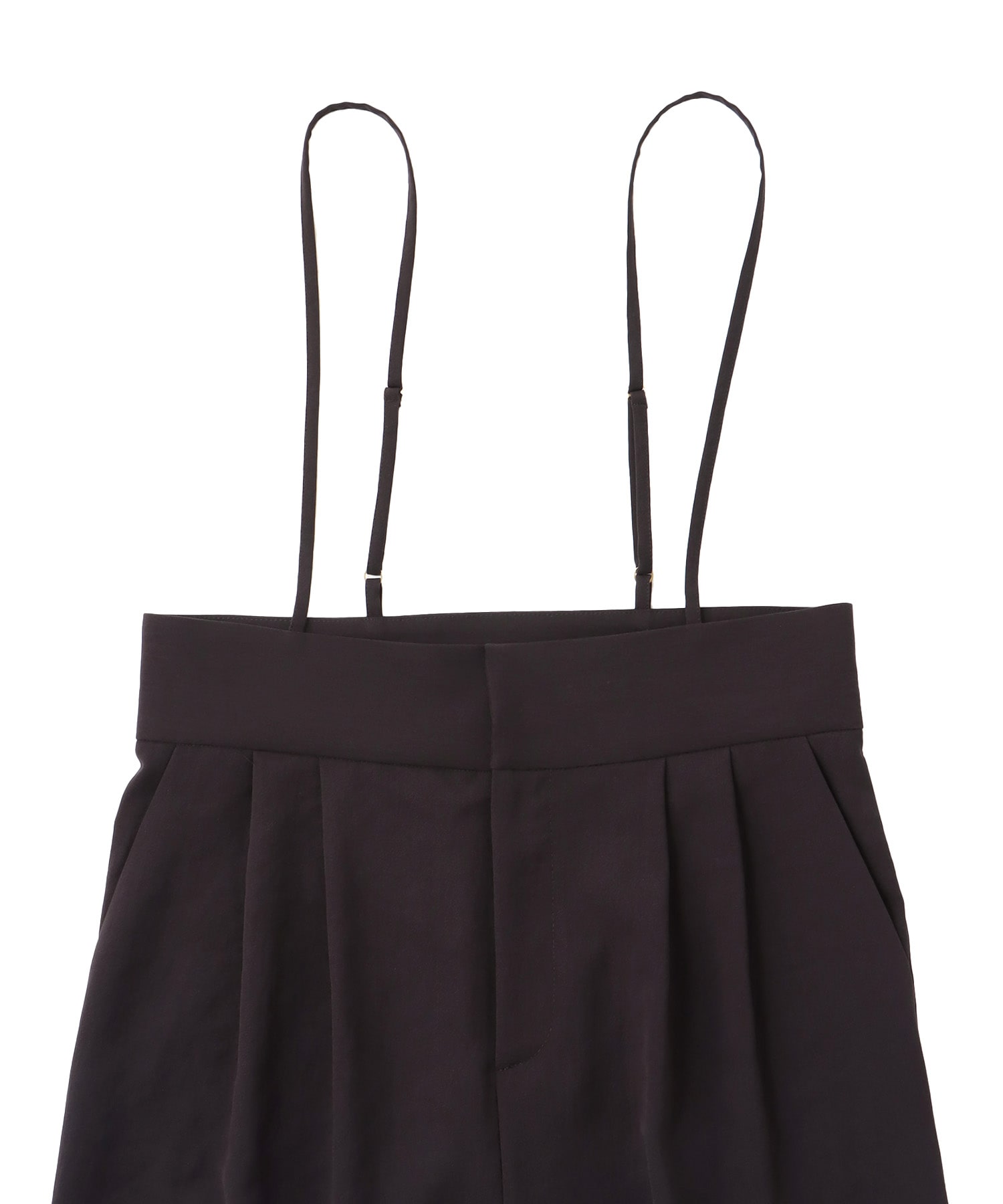 ＜B7＞sholder wide pants