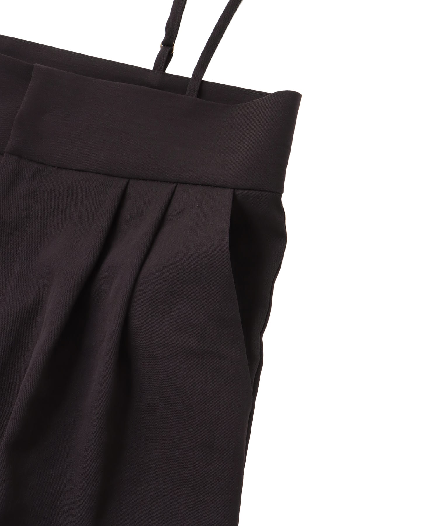 ＜B7＞sholder wide pants