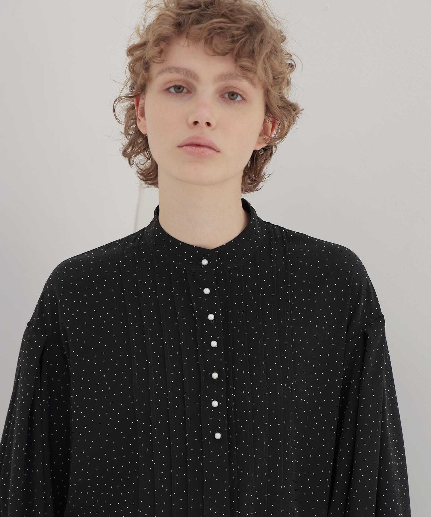 ＜TSURU by Mariko Oikawa＞Ruler dot print