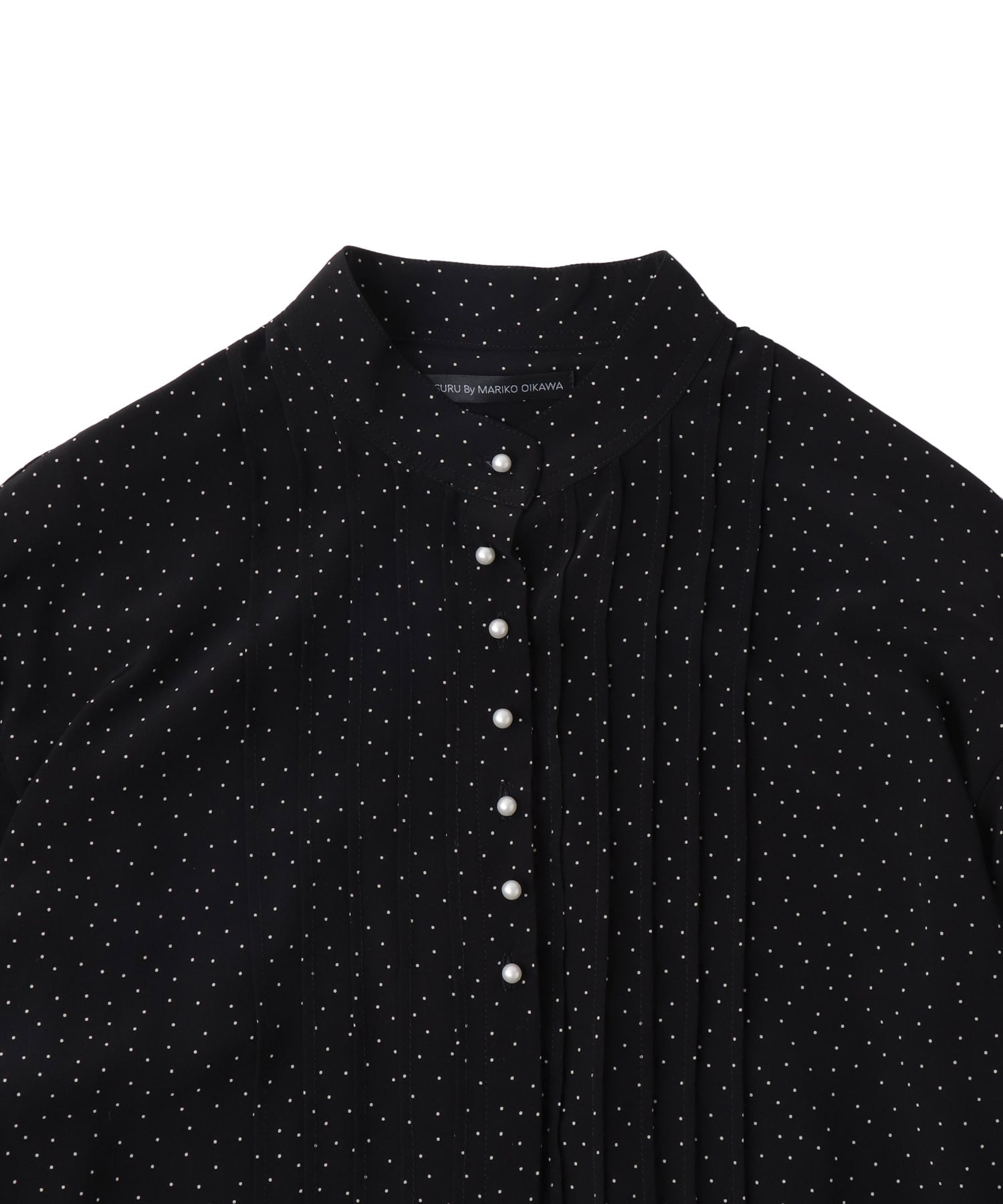 ＜TSURU by Mariko Oikawa＞Ruler dot print