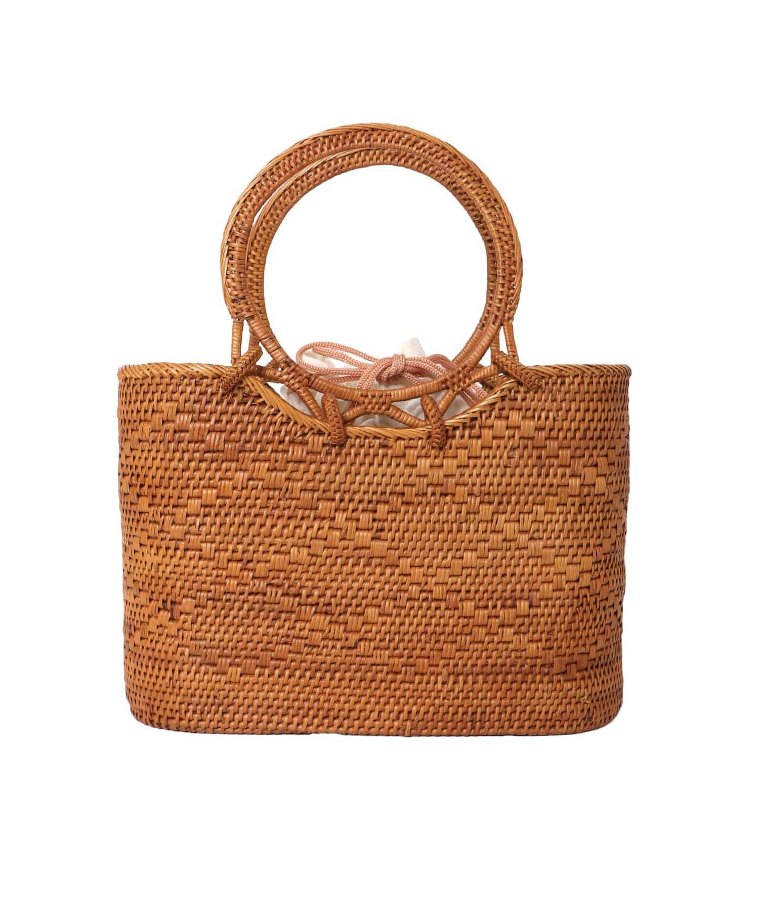 ＜BALI WERKSTATTE＞Ate Basket- Losange Motif