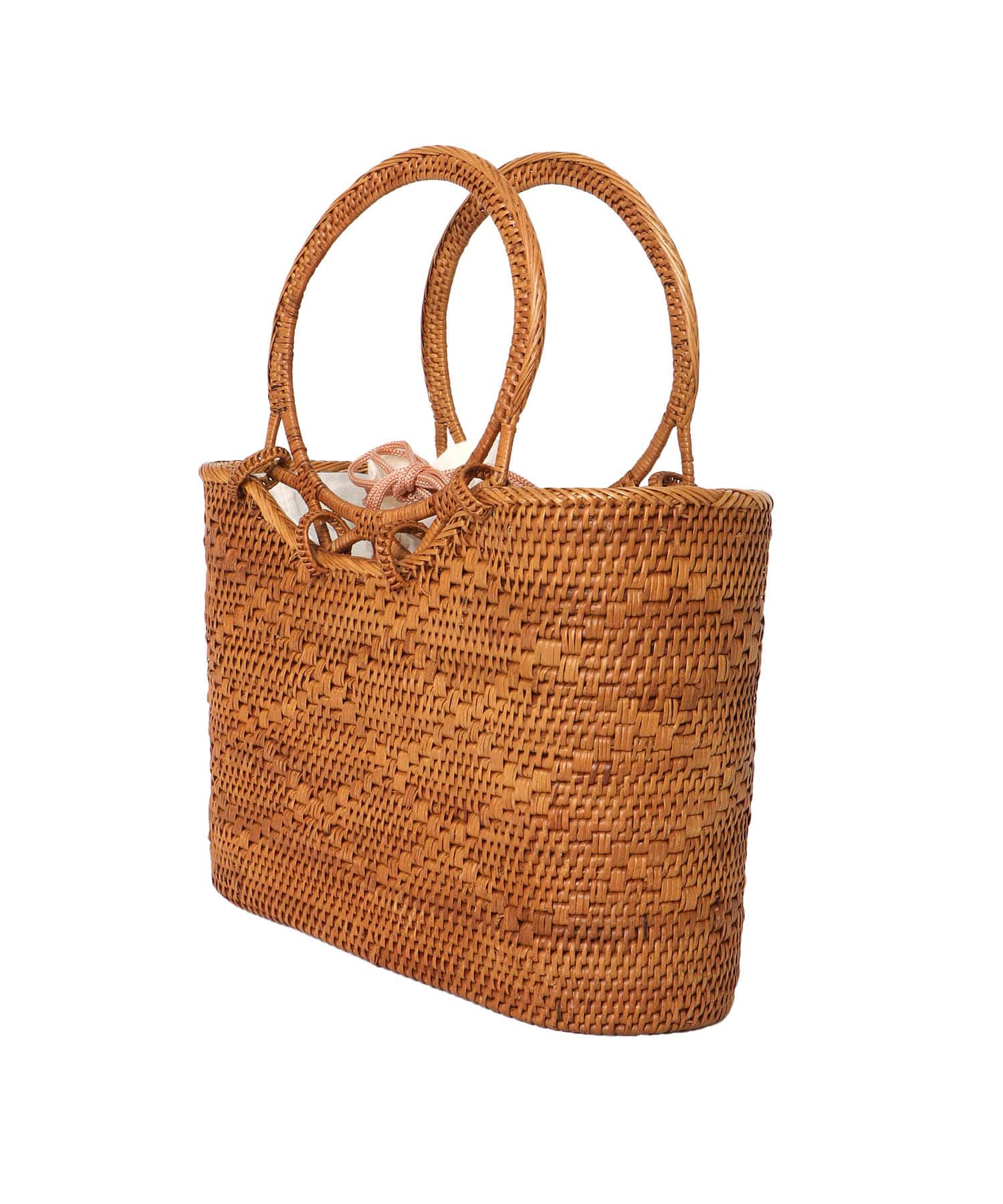 ＜BALI WERKSTATTE＞Ate Basket- Losange Motif