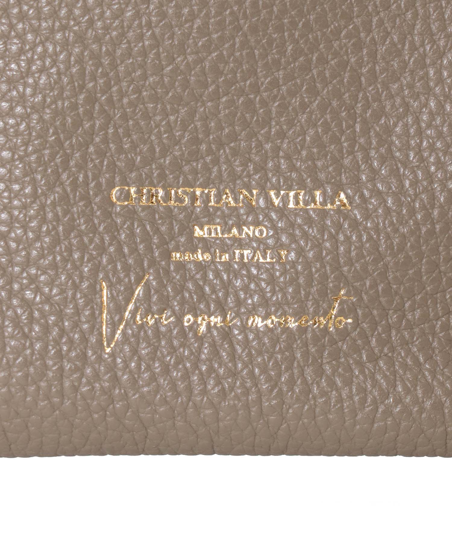 ＜CHRISTIAN VILLA＞belted 2way bag
