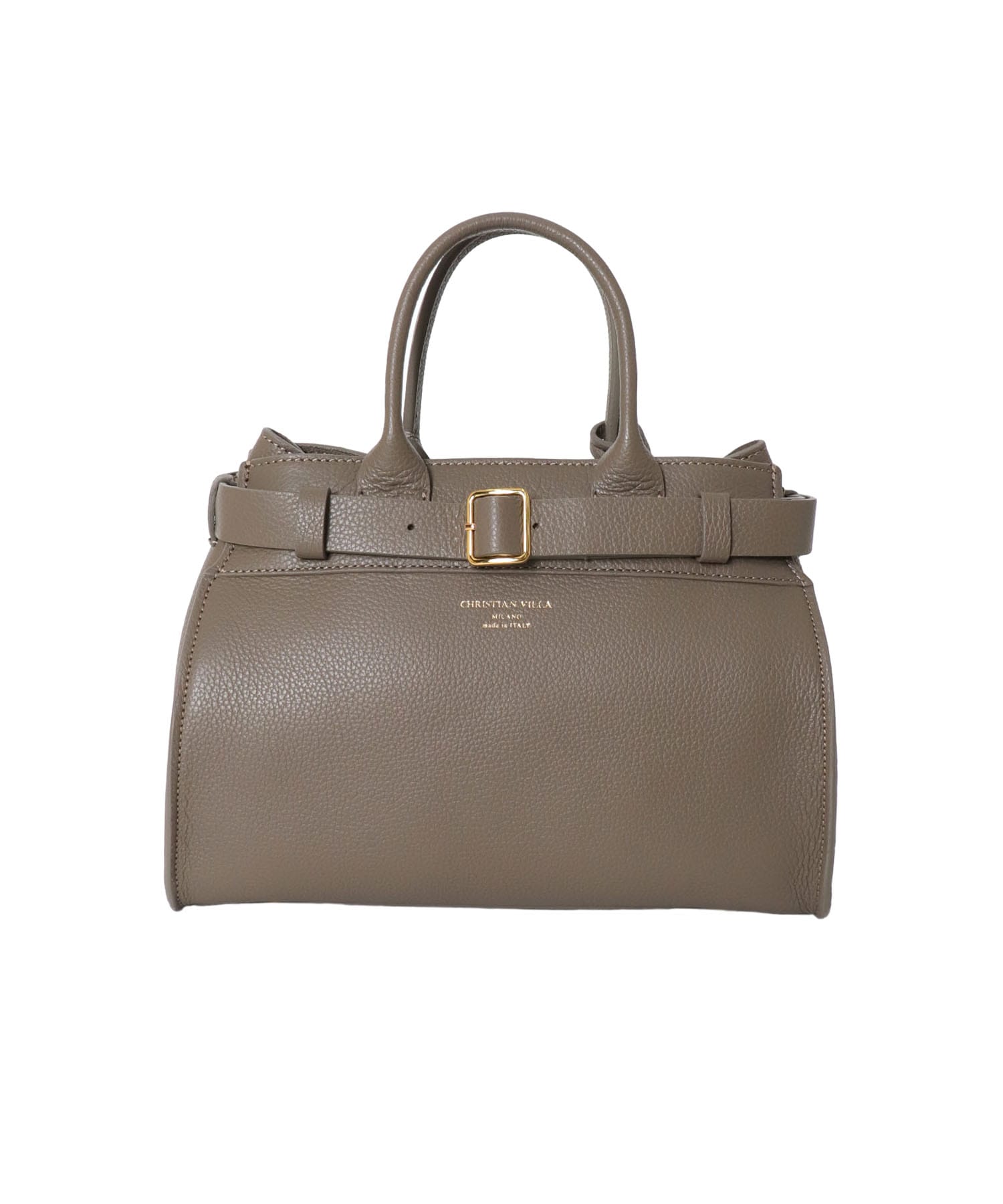 ＜CHRISTIAN VILLA＞belted 2way bag