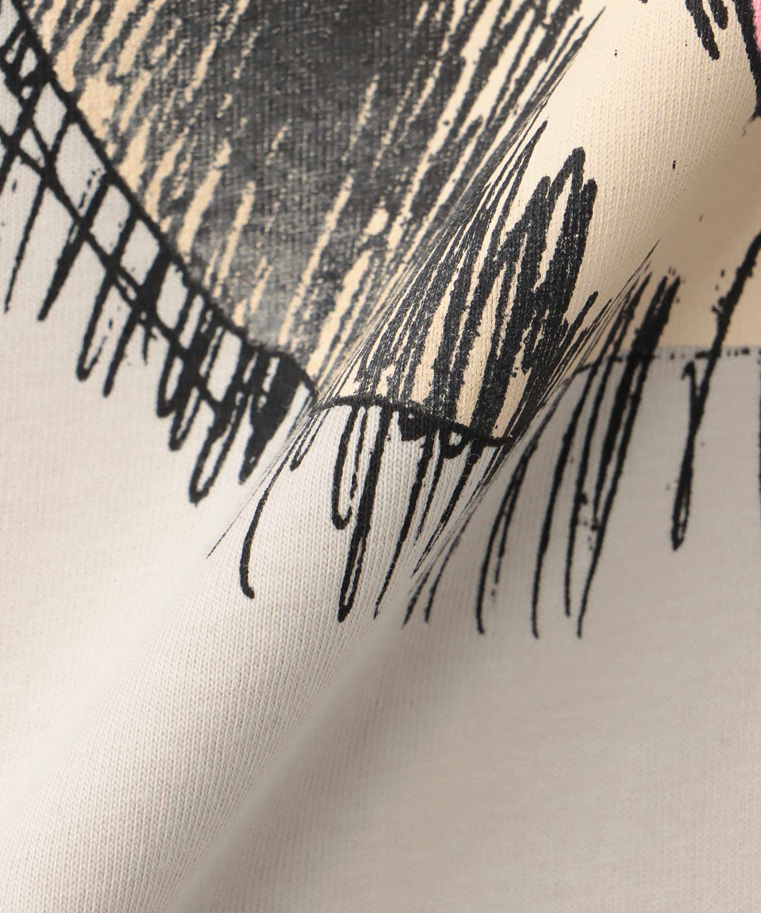 ＜BLACK SCORE＞MIU CAT BIG tee