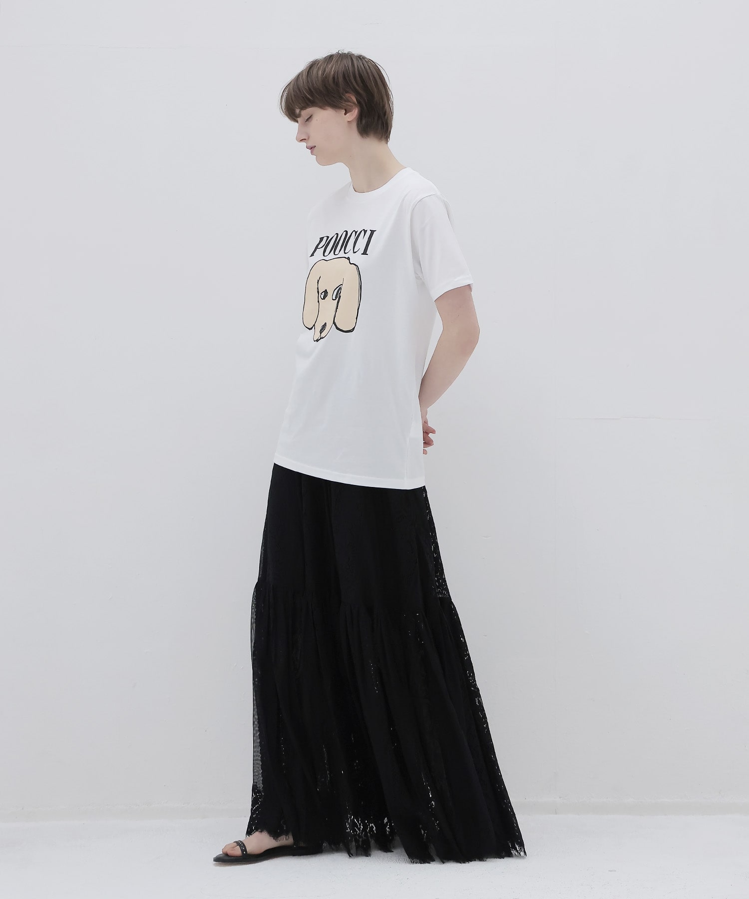 ＜BLACK SCORE＞POOCCHI tee
