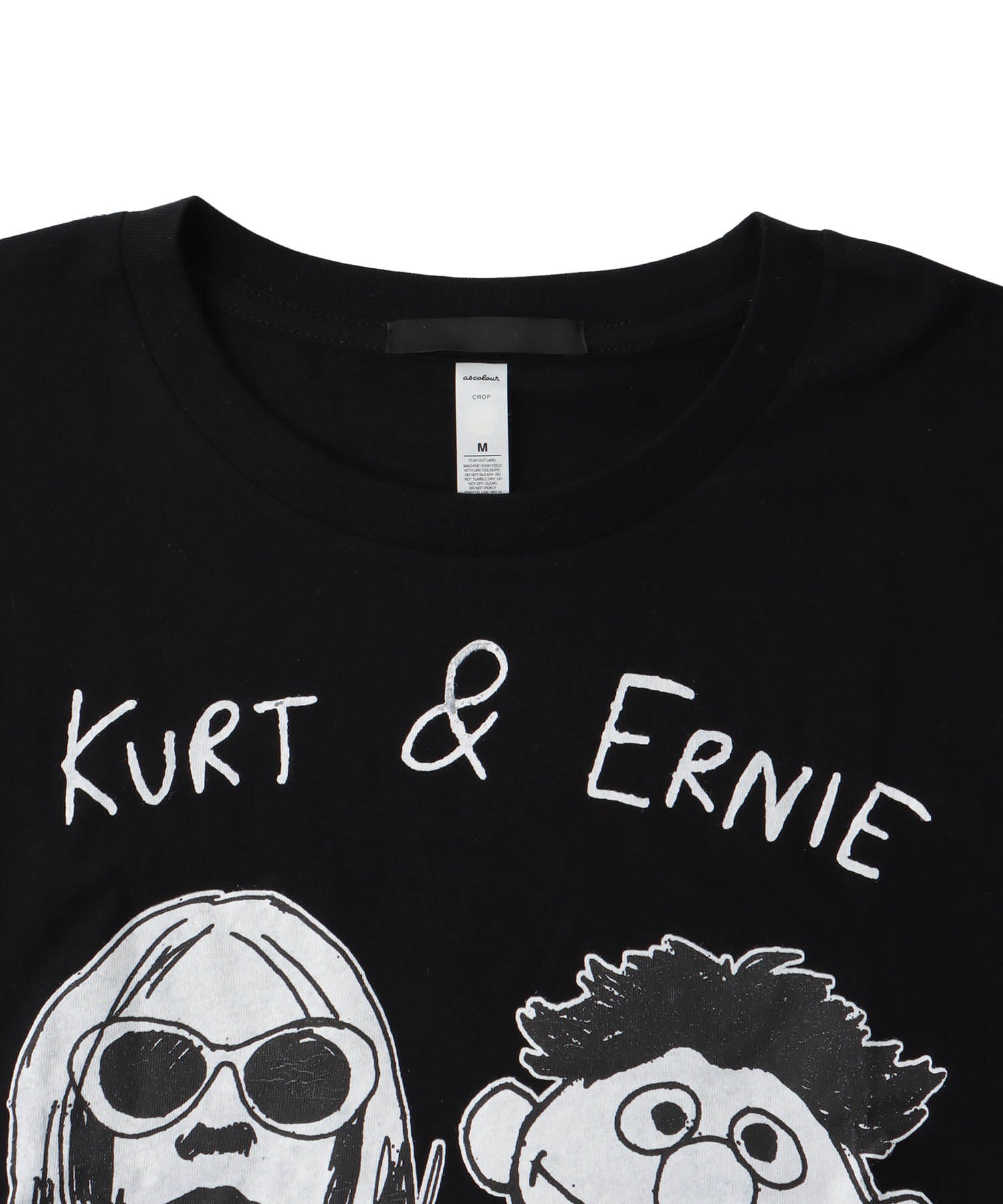 ＜BLACK SCORE＞KURT EMIE midriff tee