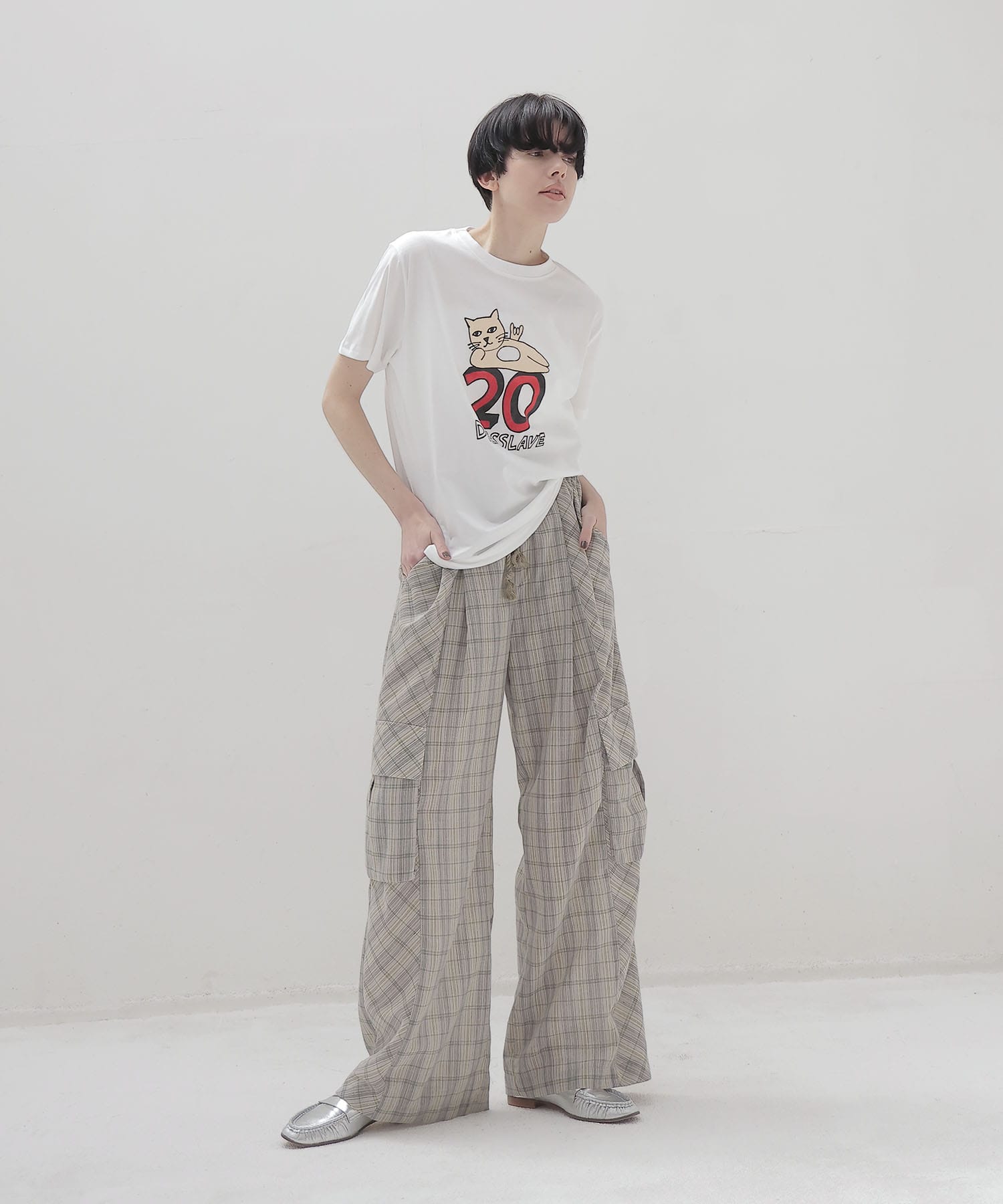＜BLACK SCORE × DRESSLAVE＞20th act cocky tee