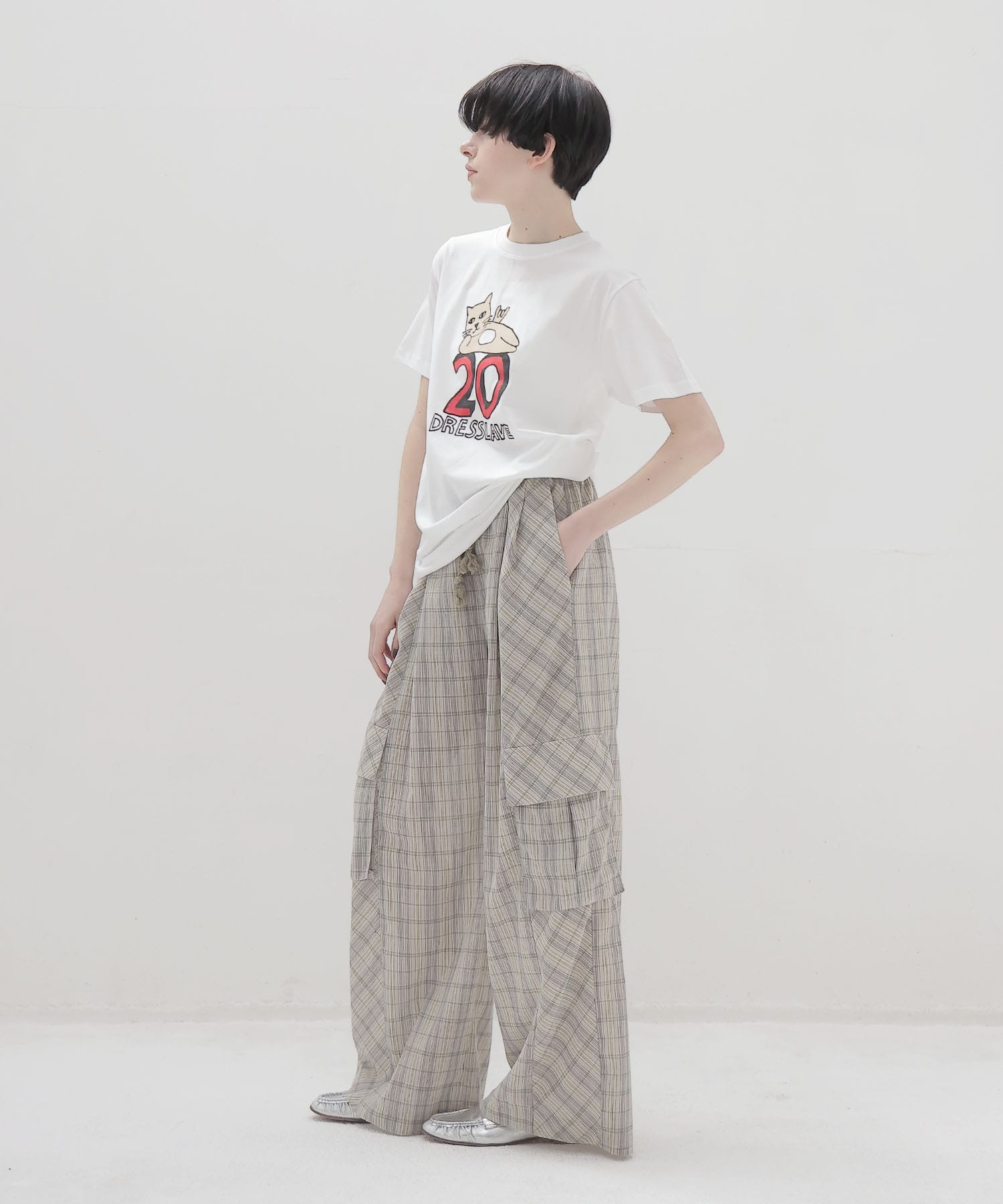 ＜BLACK SCORE × DRESSLAVE＞20th act cocky tee