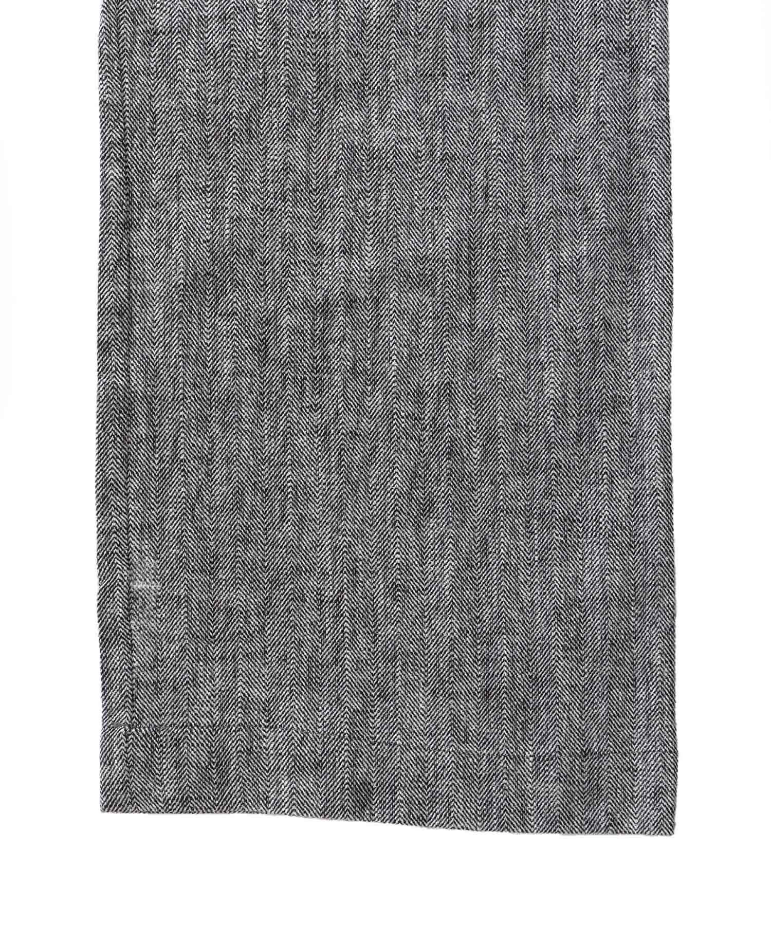 ＜BAUM UND PFERDGARTEN＞NANNY Herringbone Linen Trousers