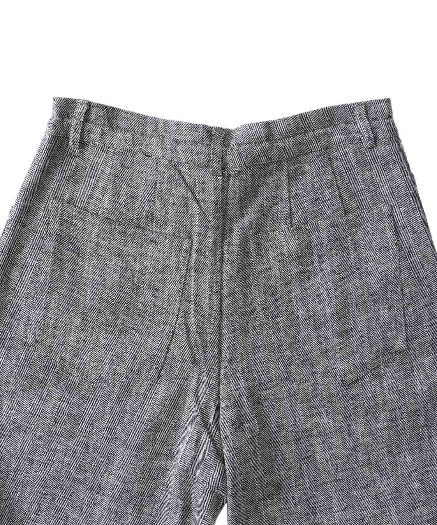 ＜BAUM UND PFERDGARTEN＞NANNY Herringbone Linen Trousers