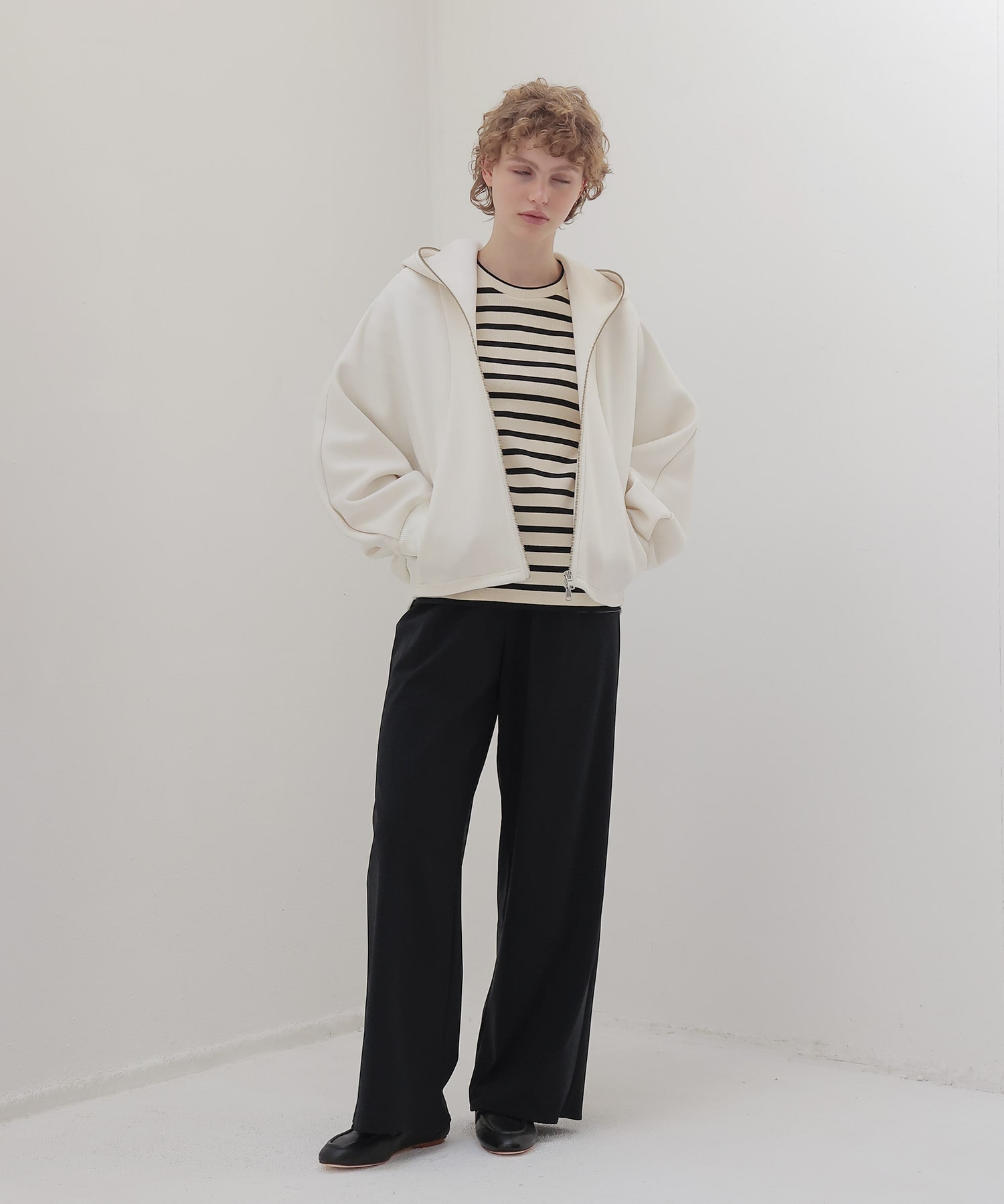 ＜STUMBLY＞Big Silhouette Hoody