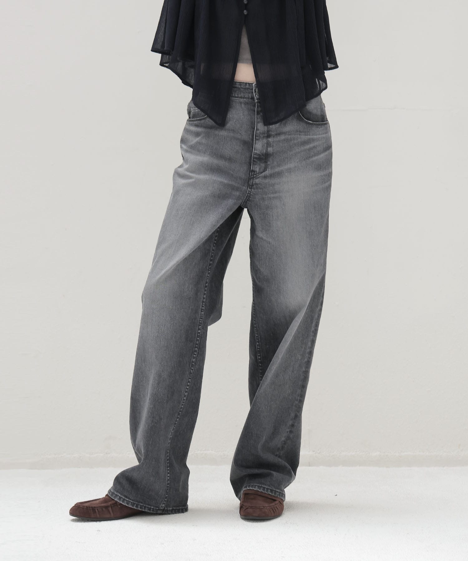 ＜YANUK＞LILITH Wide Straight