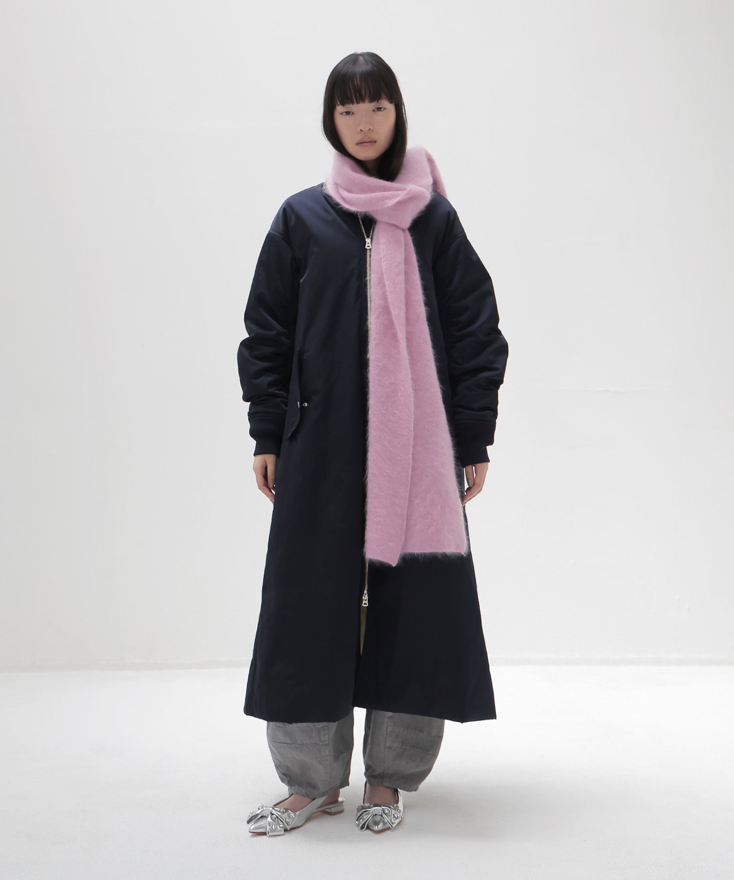 royal cashmere fluffy muffler