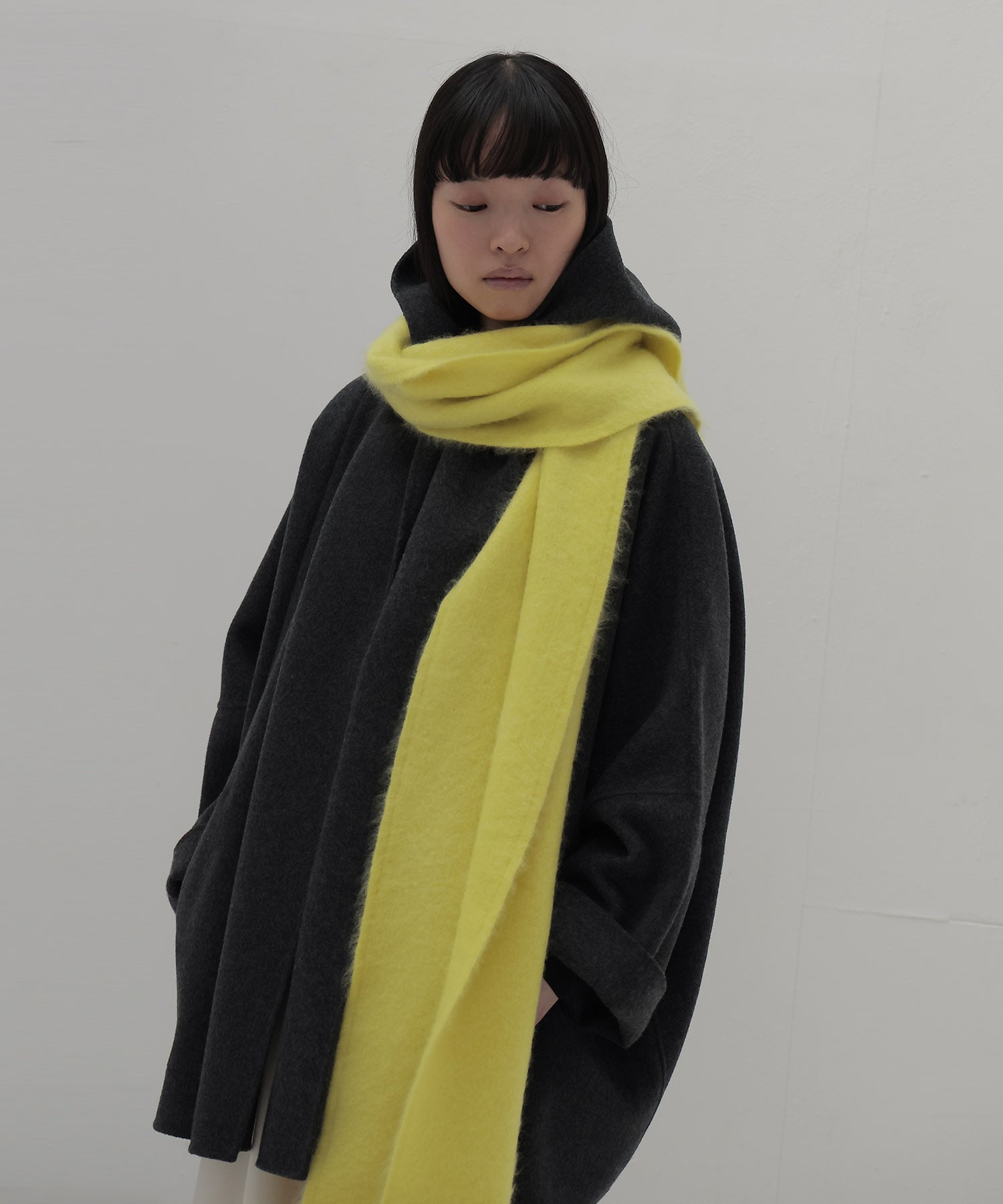 royal cashmere fluffy muffler