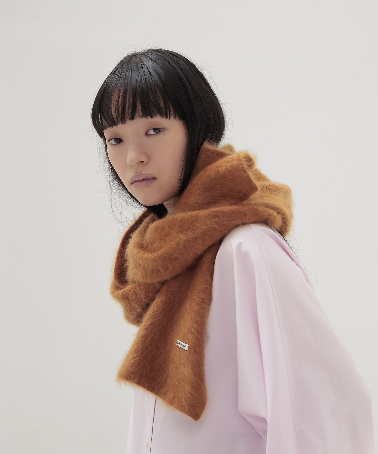 royal cashmere fluffy muffler