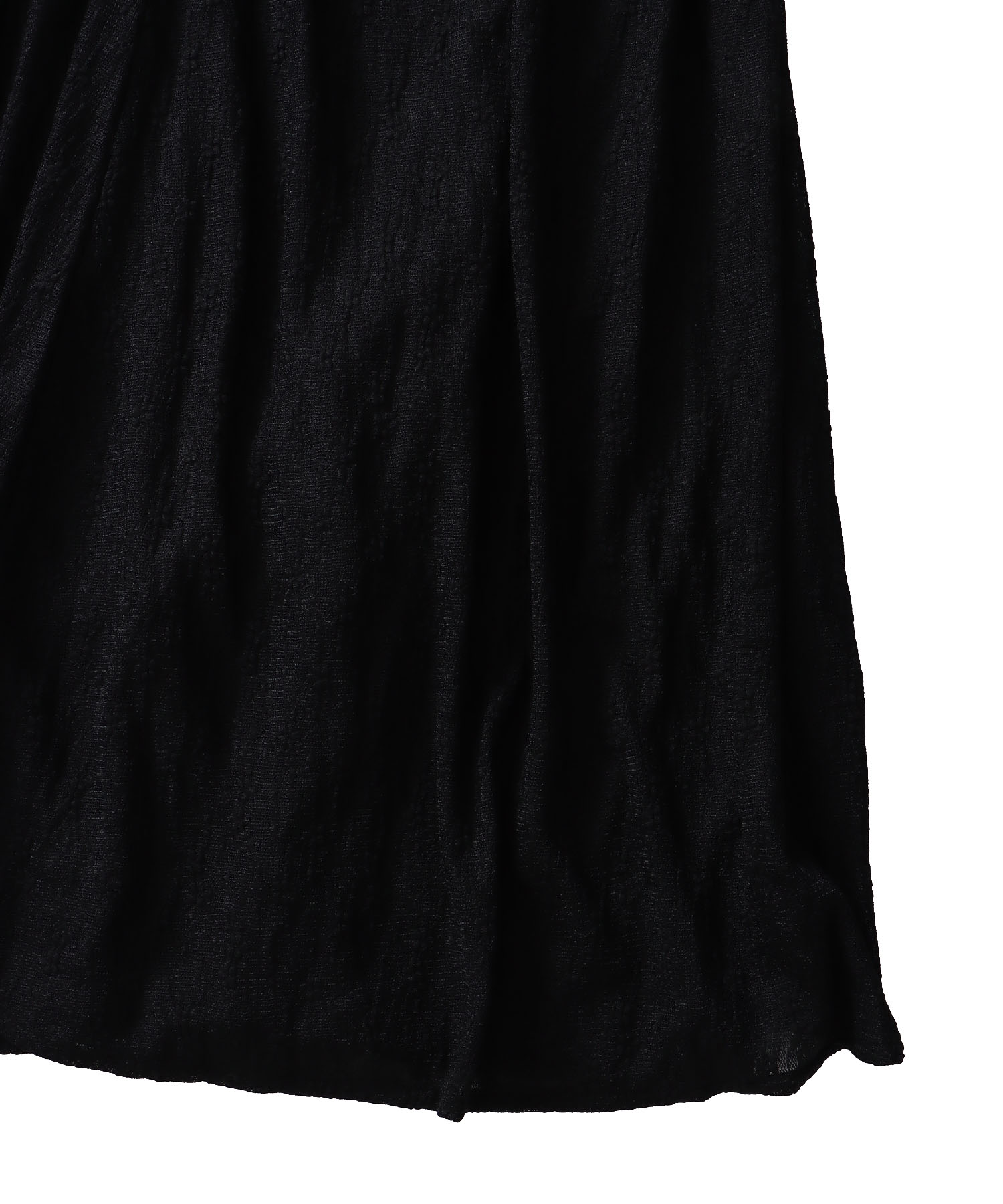 ＜Sugar Rose＞lace flare skirt