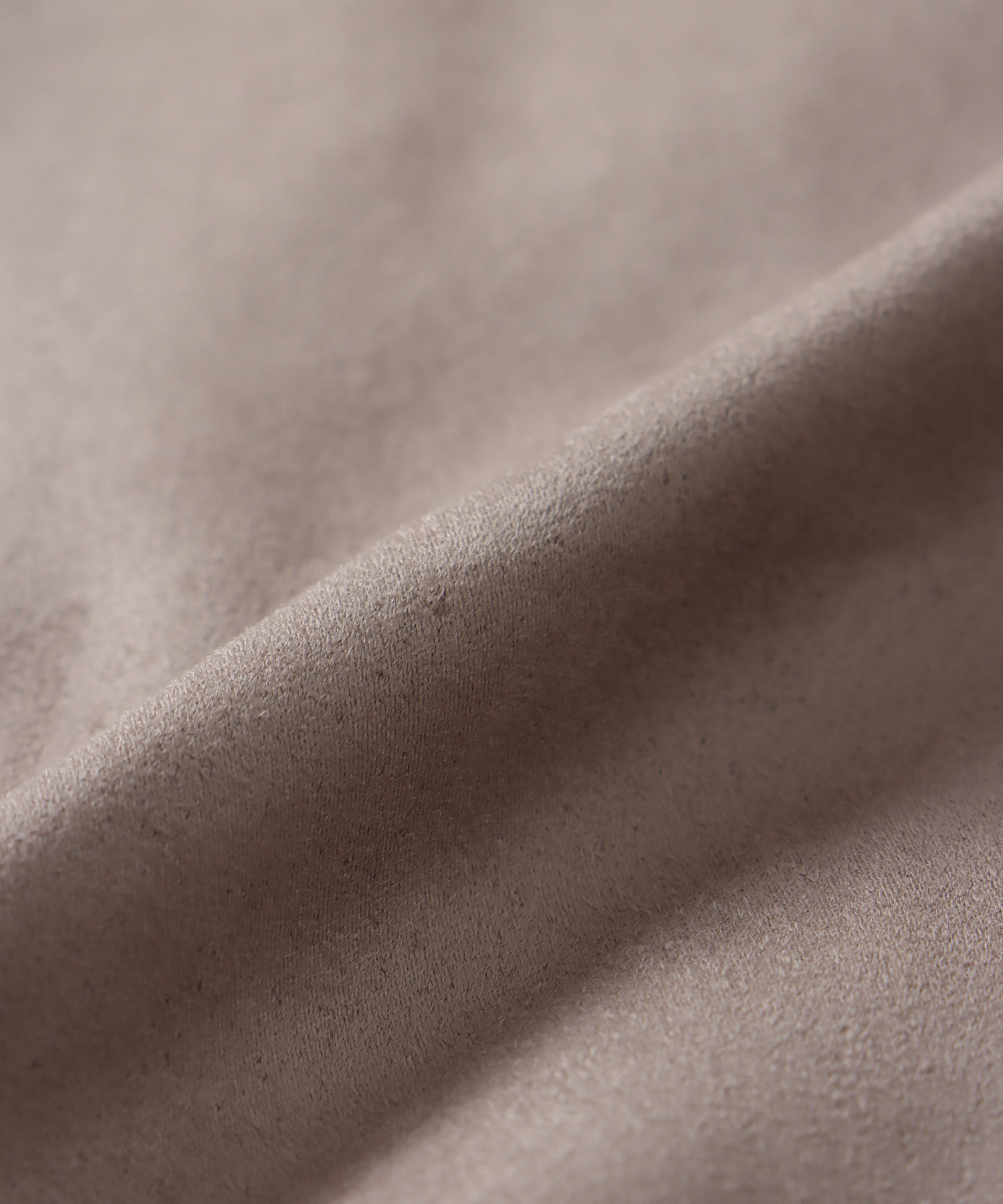 ＜B7＞suede peplum cami blouse