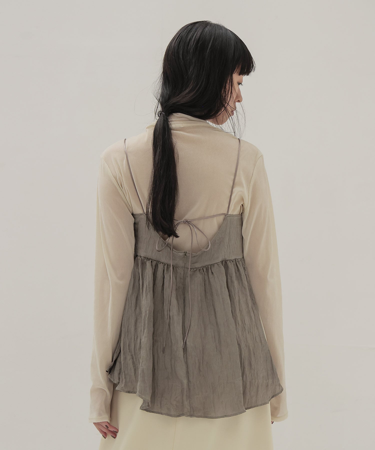 ＜B7＞cami blouse
