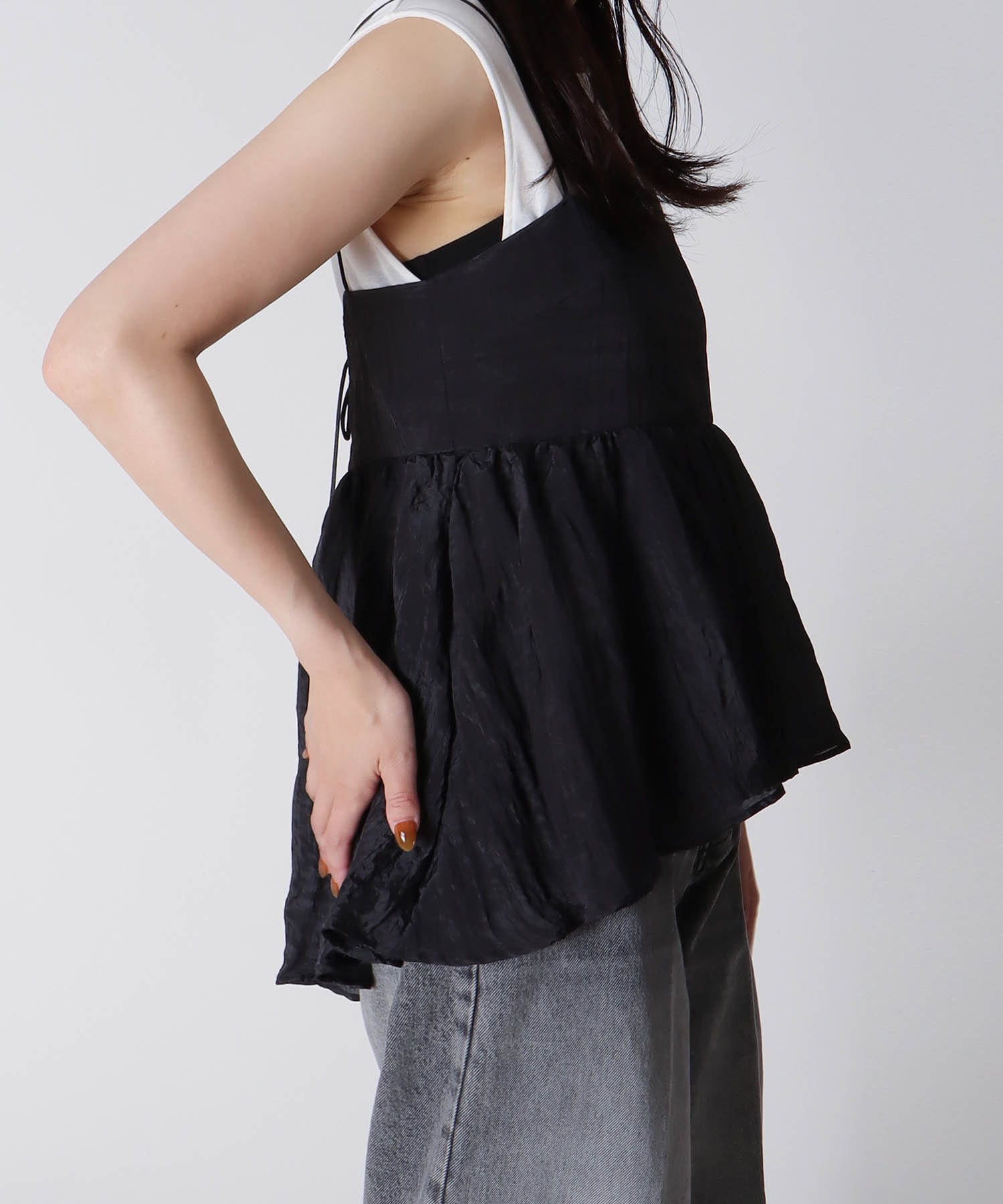 ＜B7＞cami blouse