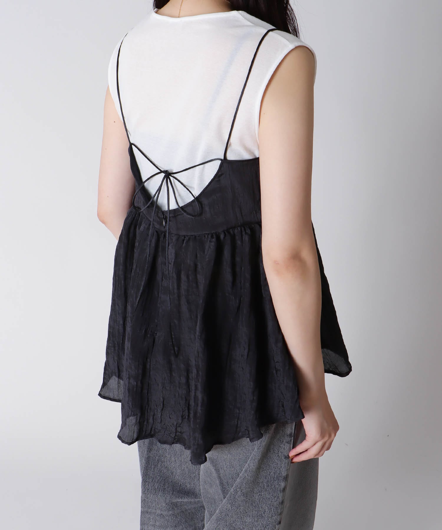＜B7＞cami blouse