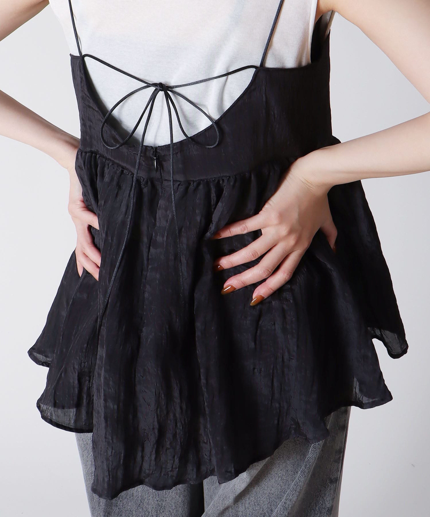 ＜B7＞cami blouse