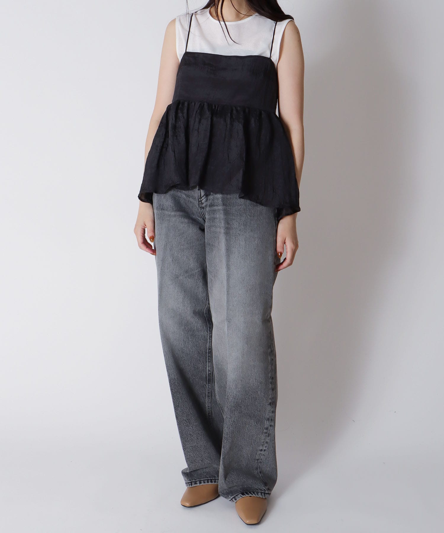 ＜B7＞cami blouse