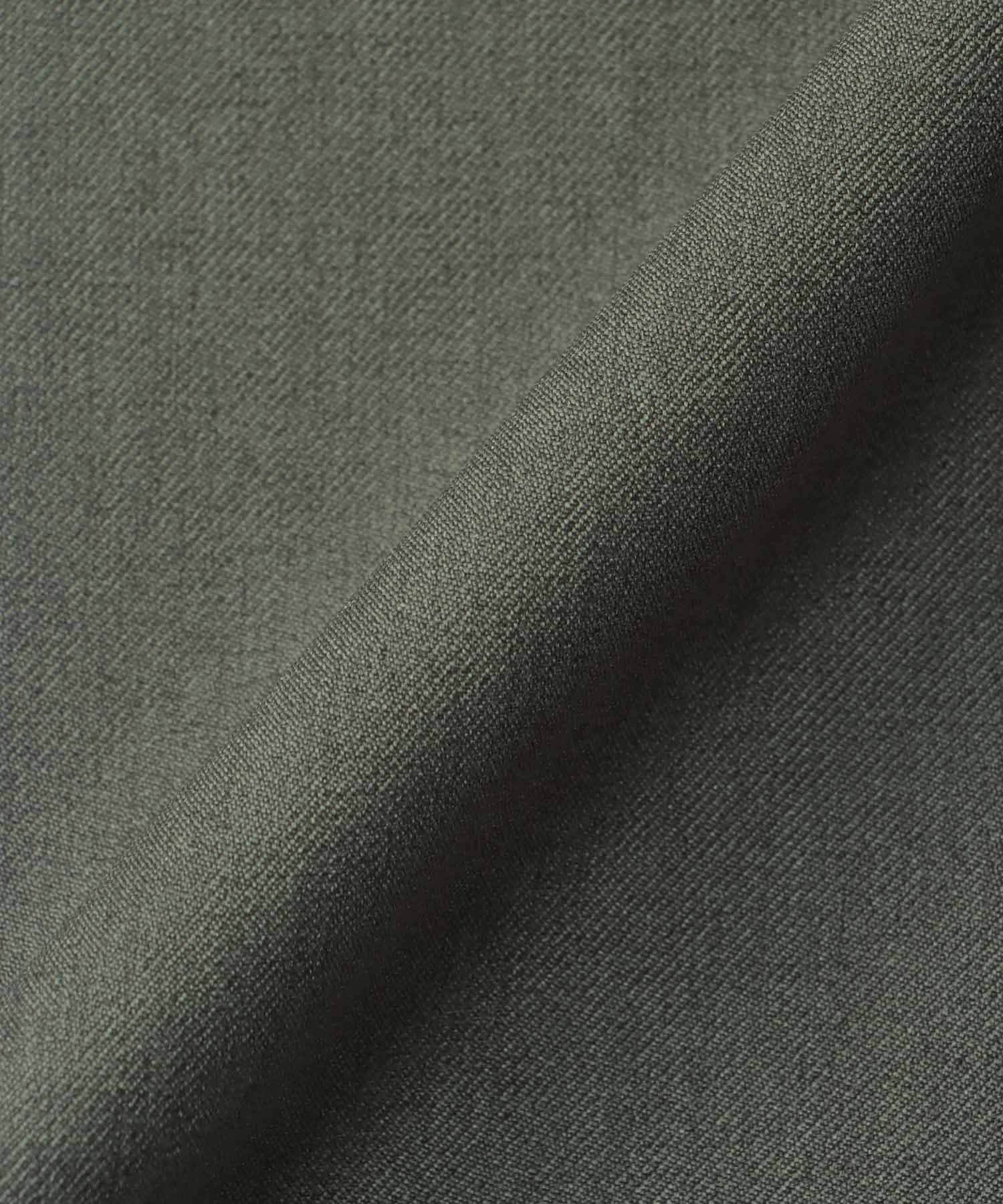 ＜B7＞powder twill gather blouse
