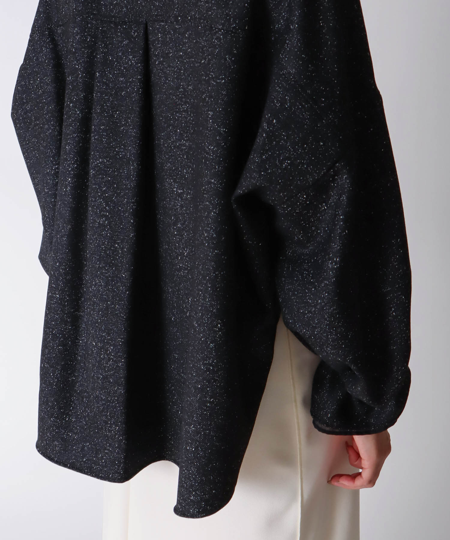 ＜B7＞snow tweed shirts