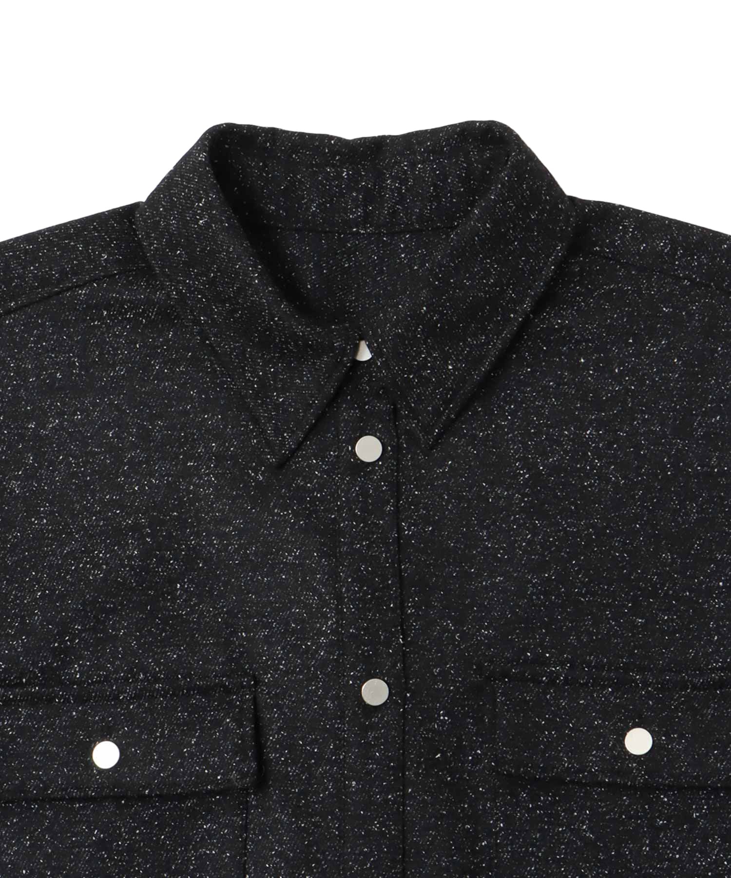 ＜B7＞snow tweed shirts
