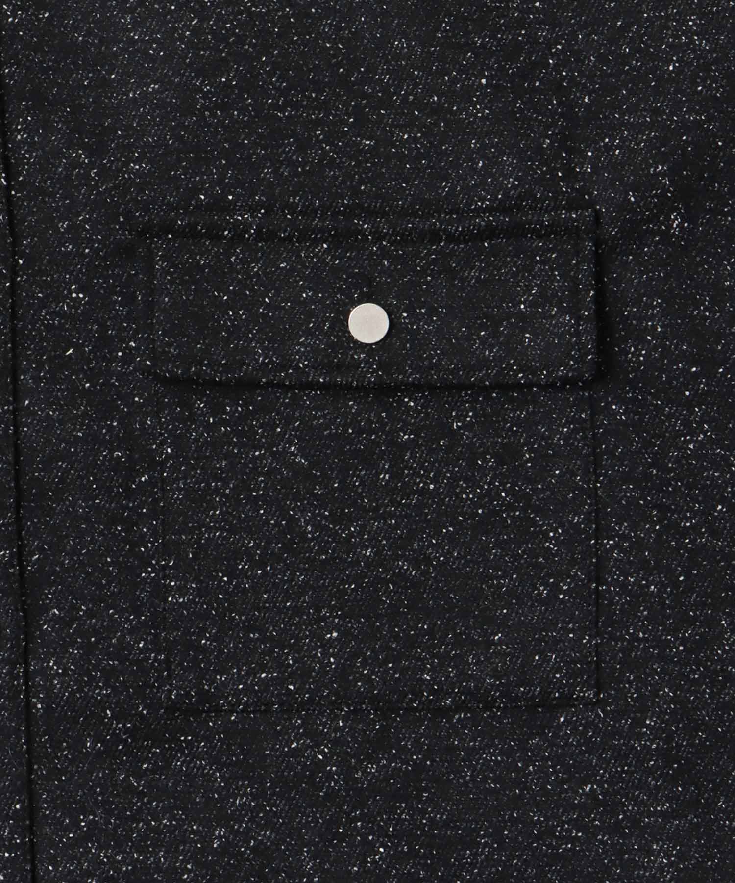 ＜B7＞snow tweed shirts