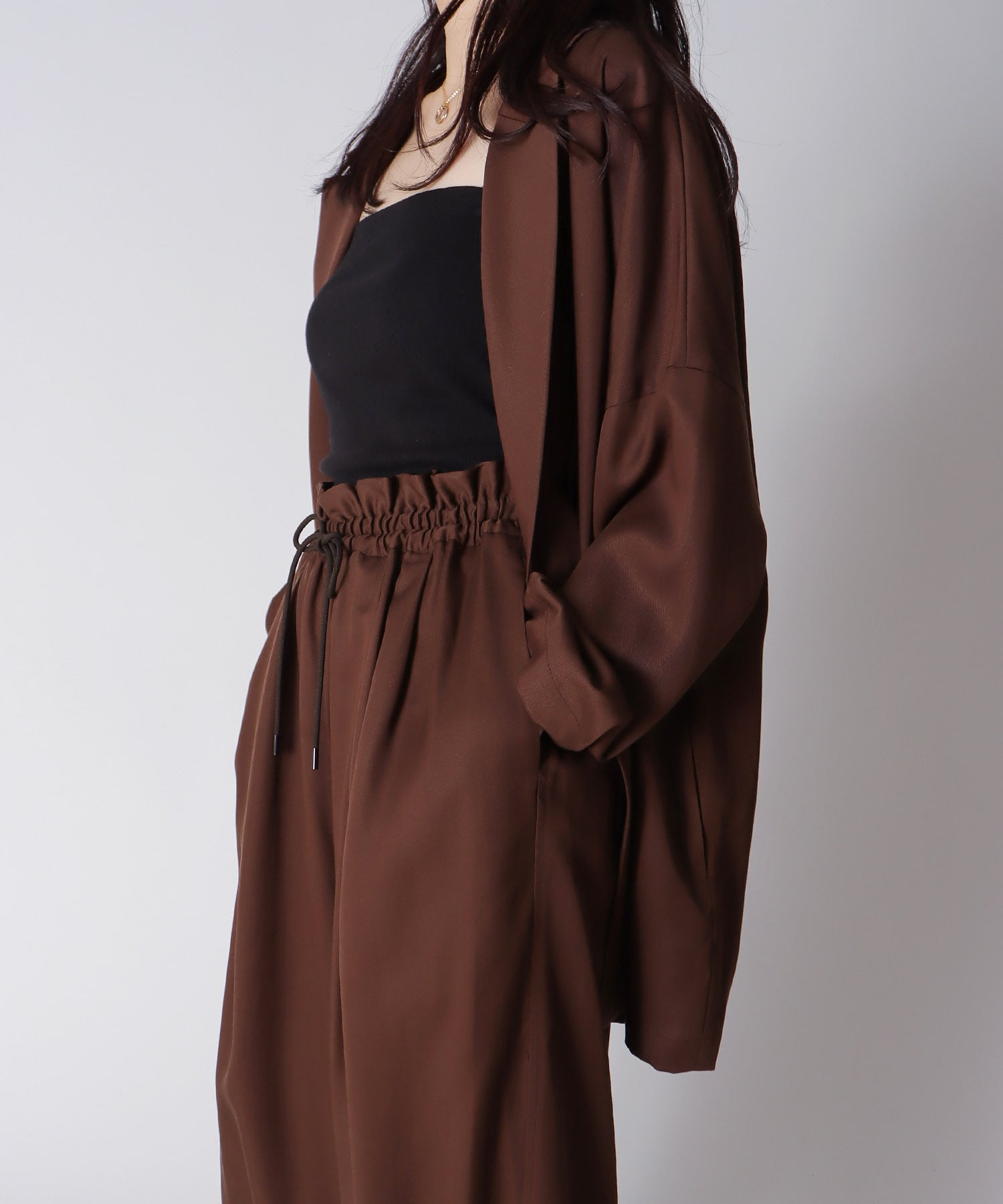＜B7＞fibril twill relax jacket