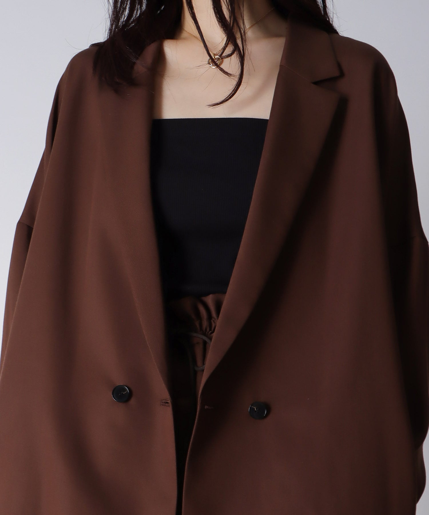 ＜B7＞fibril twill relax jacket