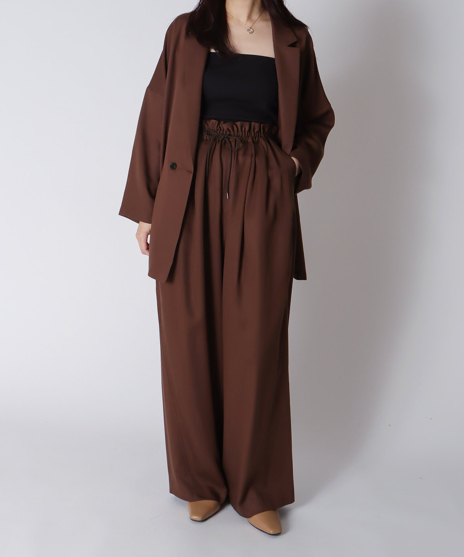＜B7＞fibril twill relax jacket