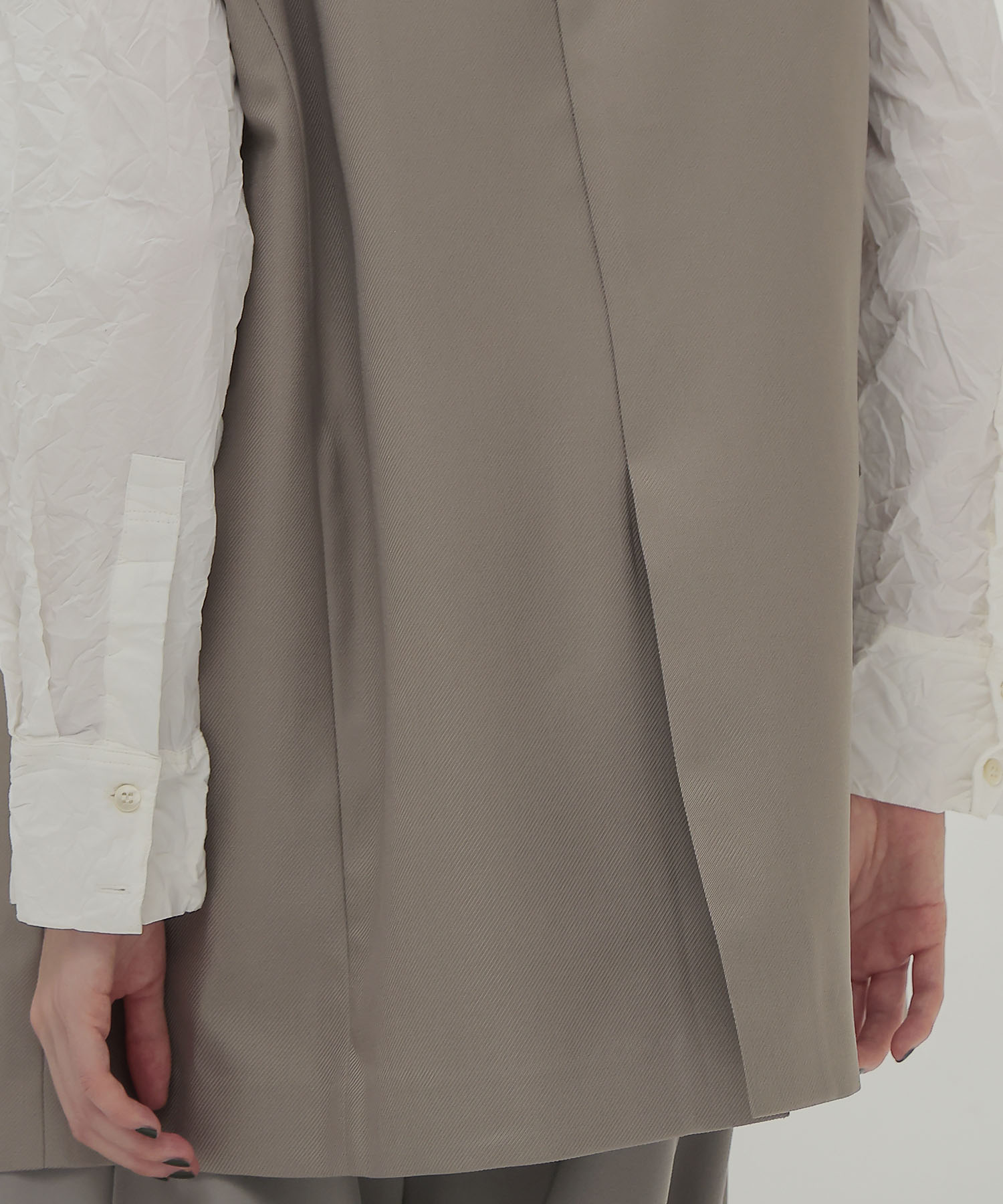 ＜B7＞melange gilet