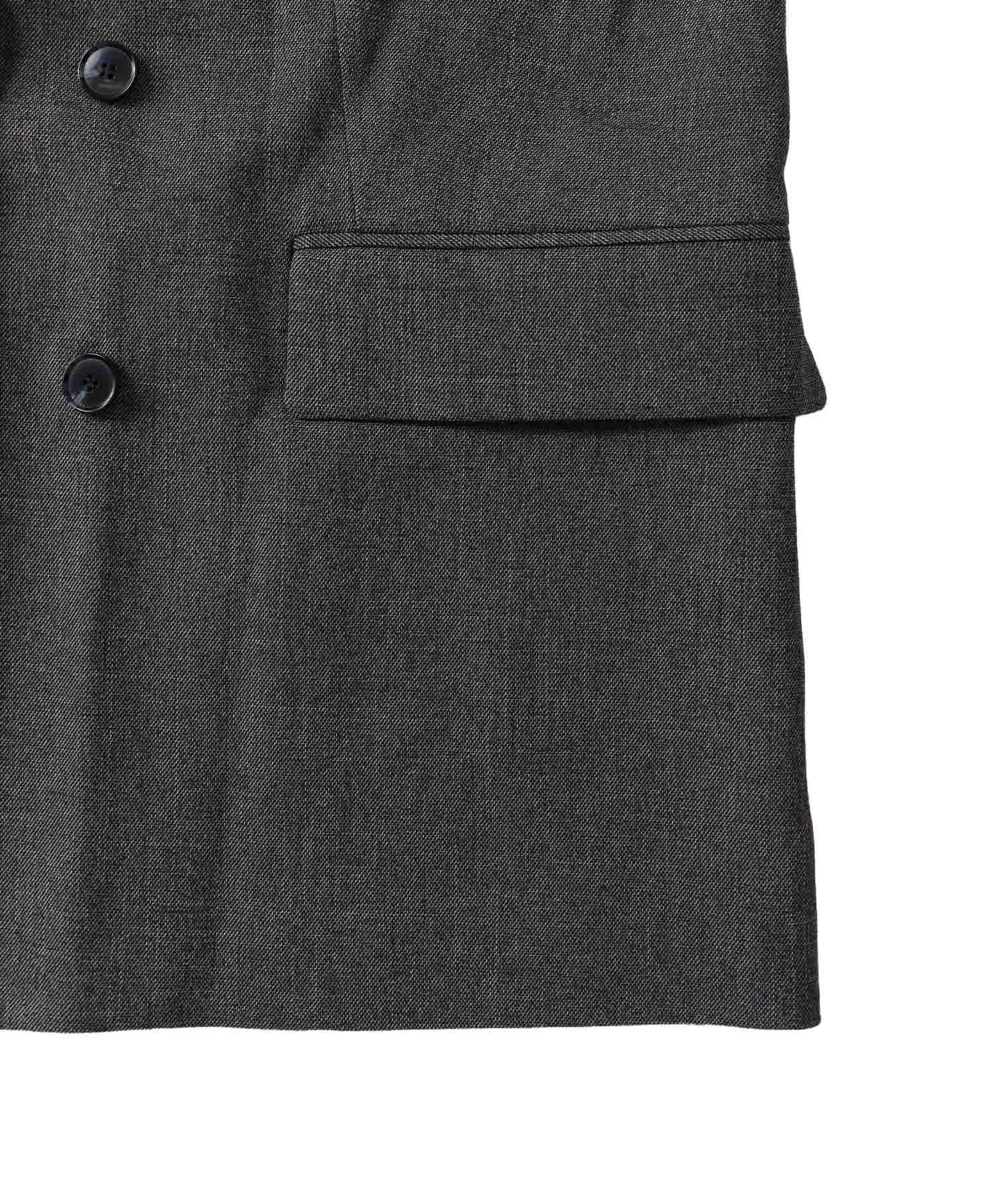＜B7＞wool like tweed jacket