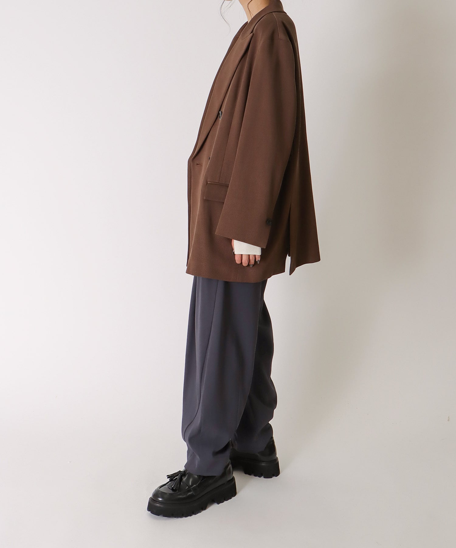 ＜B7＞soft kersey big jacket