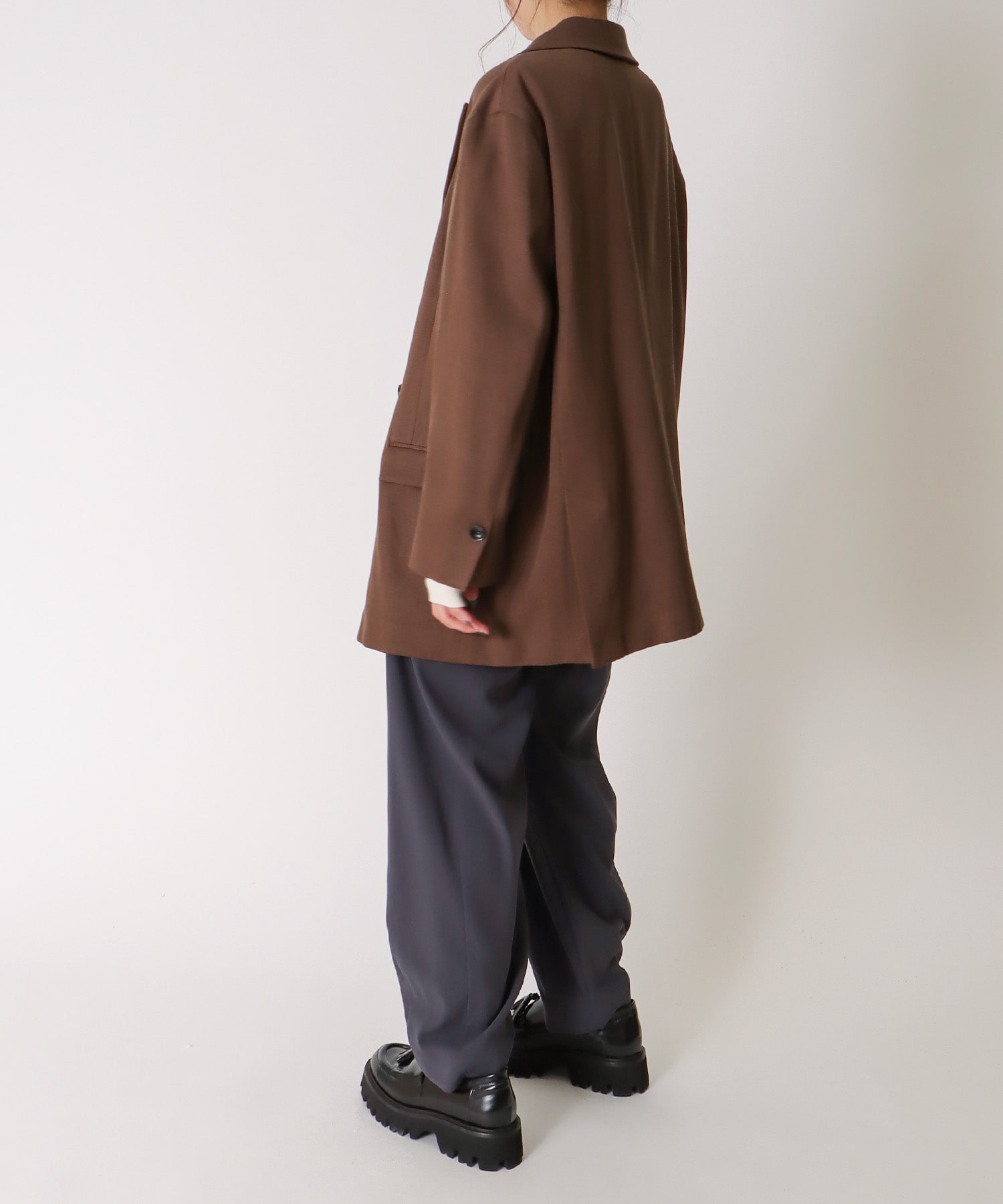 ＜B7＞soft kersey big jacket