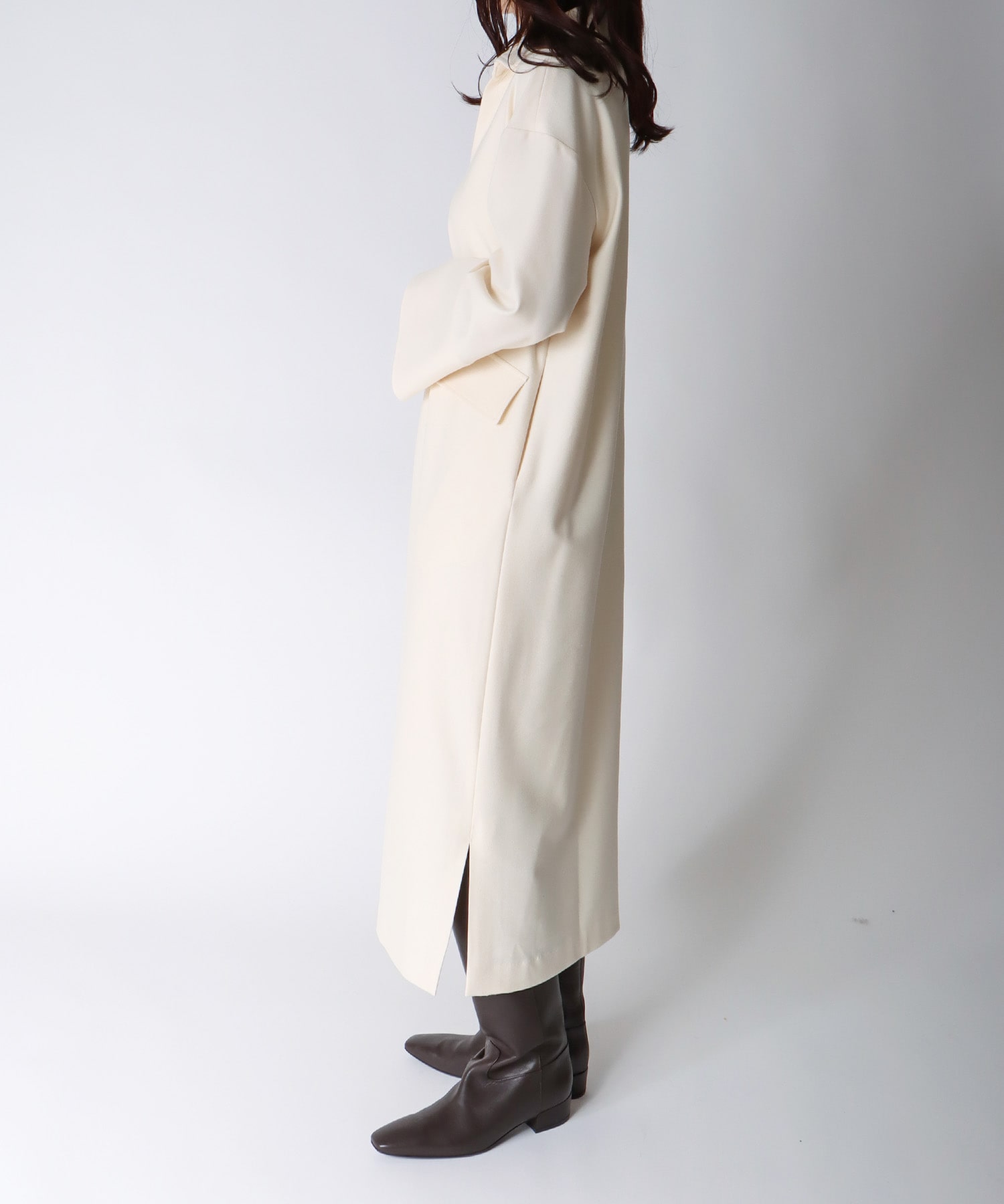 ＜B7＞skipper long dress