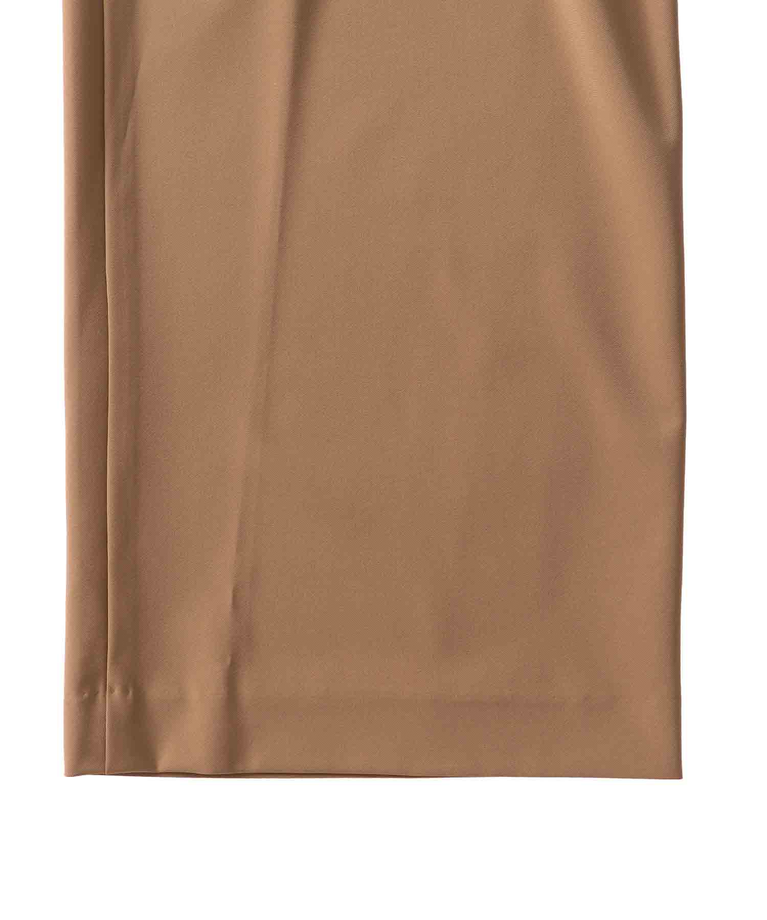 ＜B7＞stefany twill wide pants