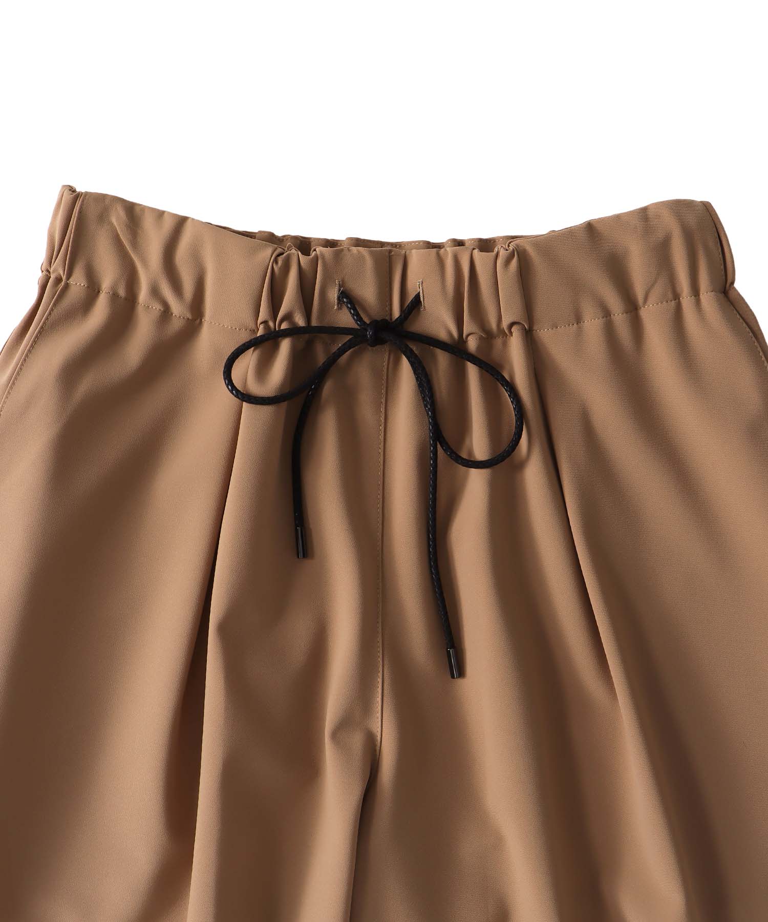 ＜B7＞stefany twill wide pants