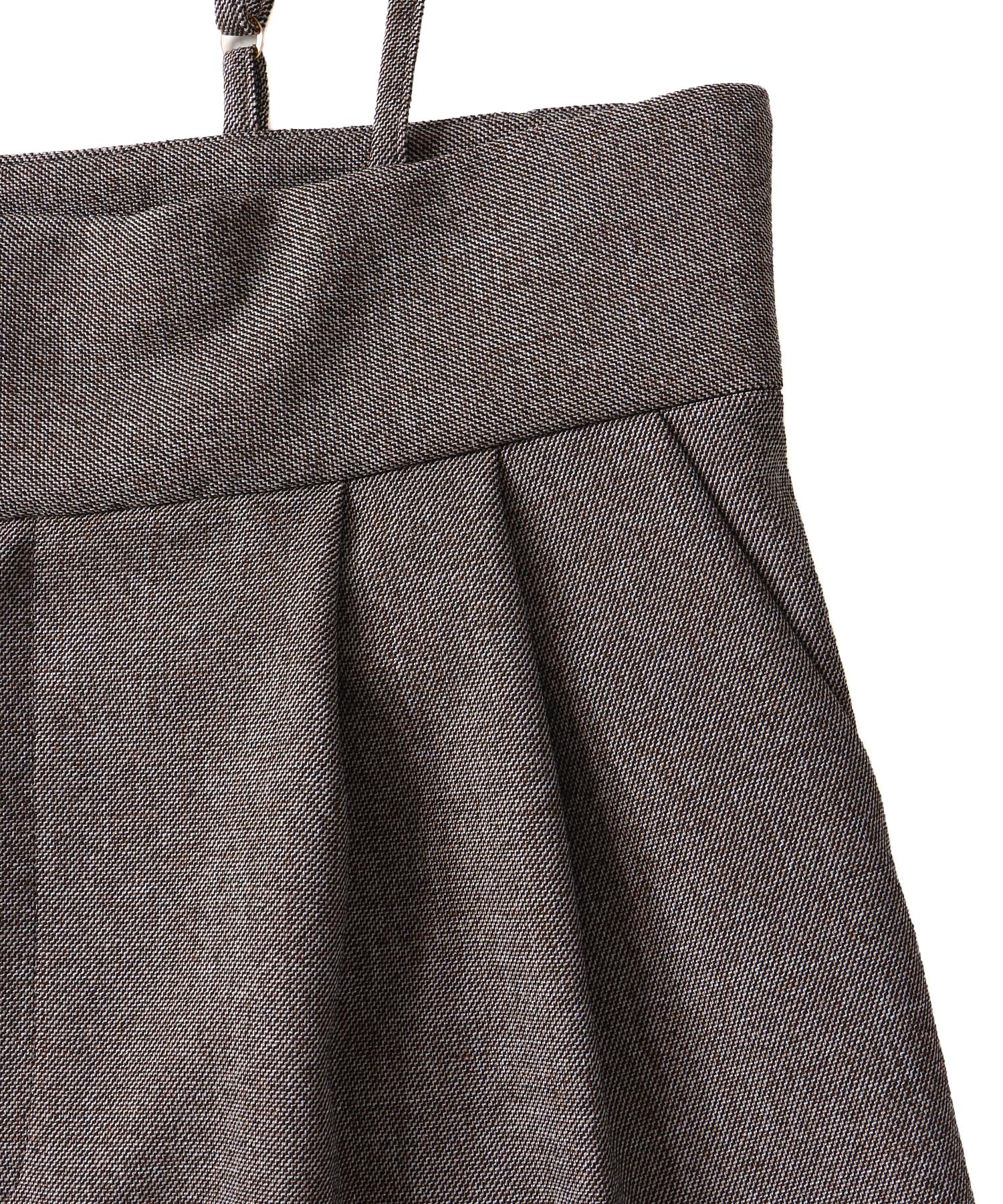 ＜B7＞shoulder wide pants